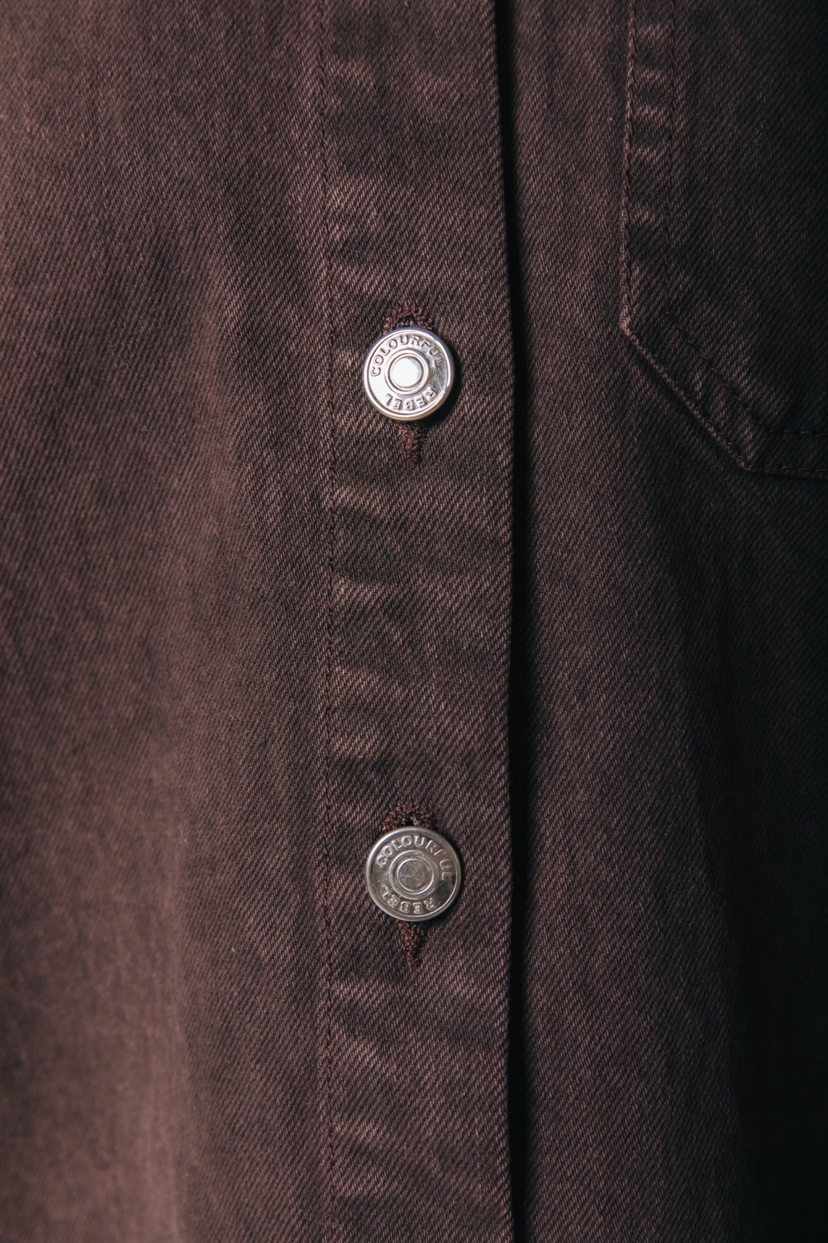 June Barrel Sleeve Blouse | Brown