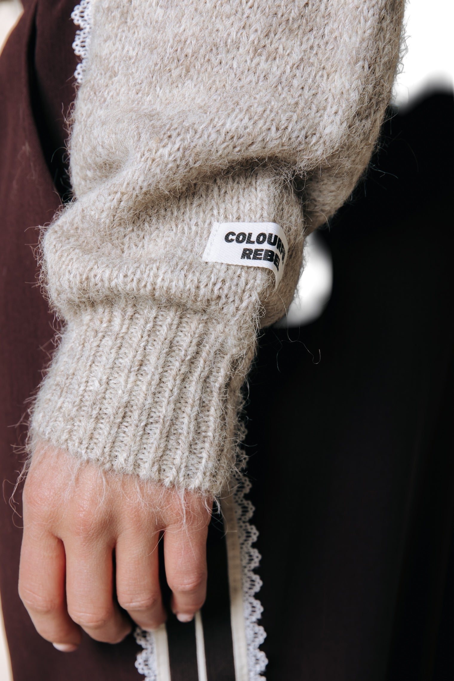 Yara Knitted Cardigan | Beige