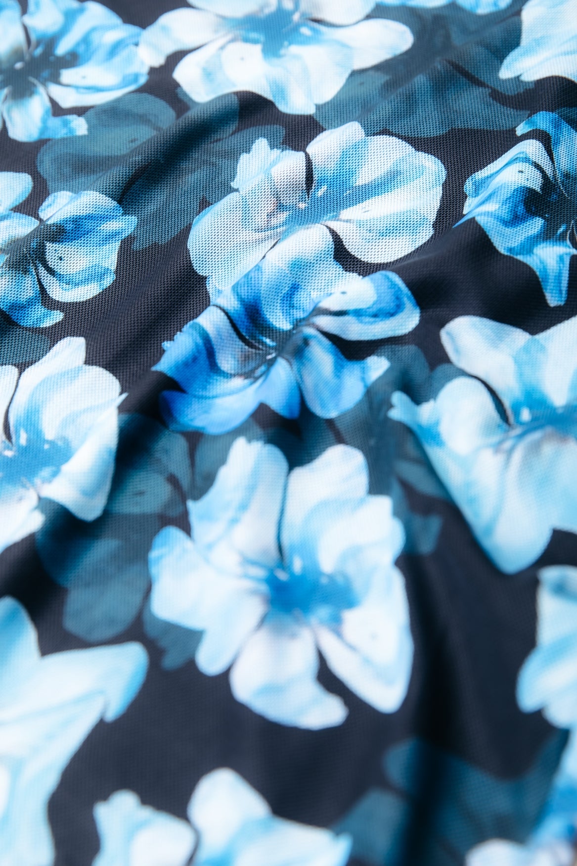 Maude Flower Mesh Dress | Blue