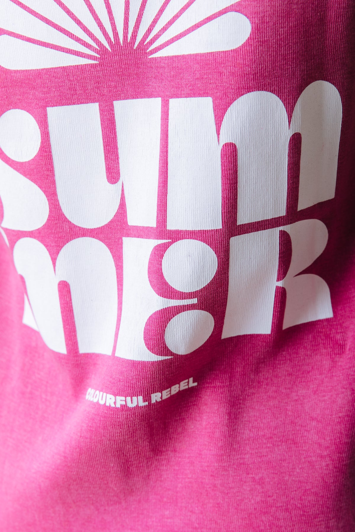 Summer Shell Padded Dress | Dunkles Fuchsia