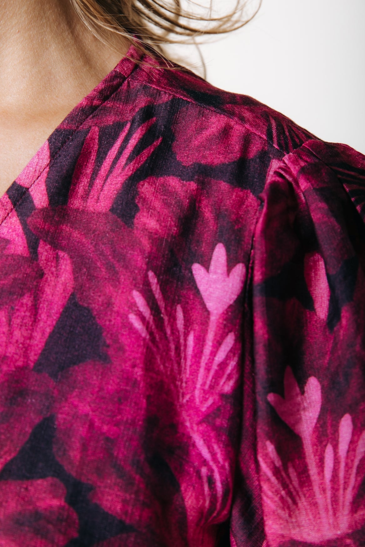 Nova Flower Dress | Light pink