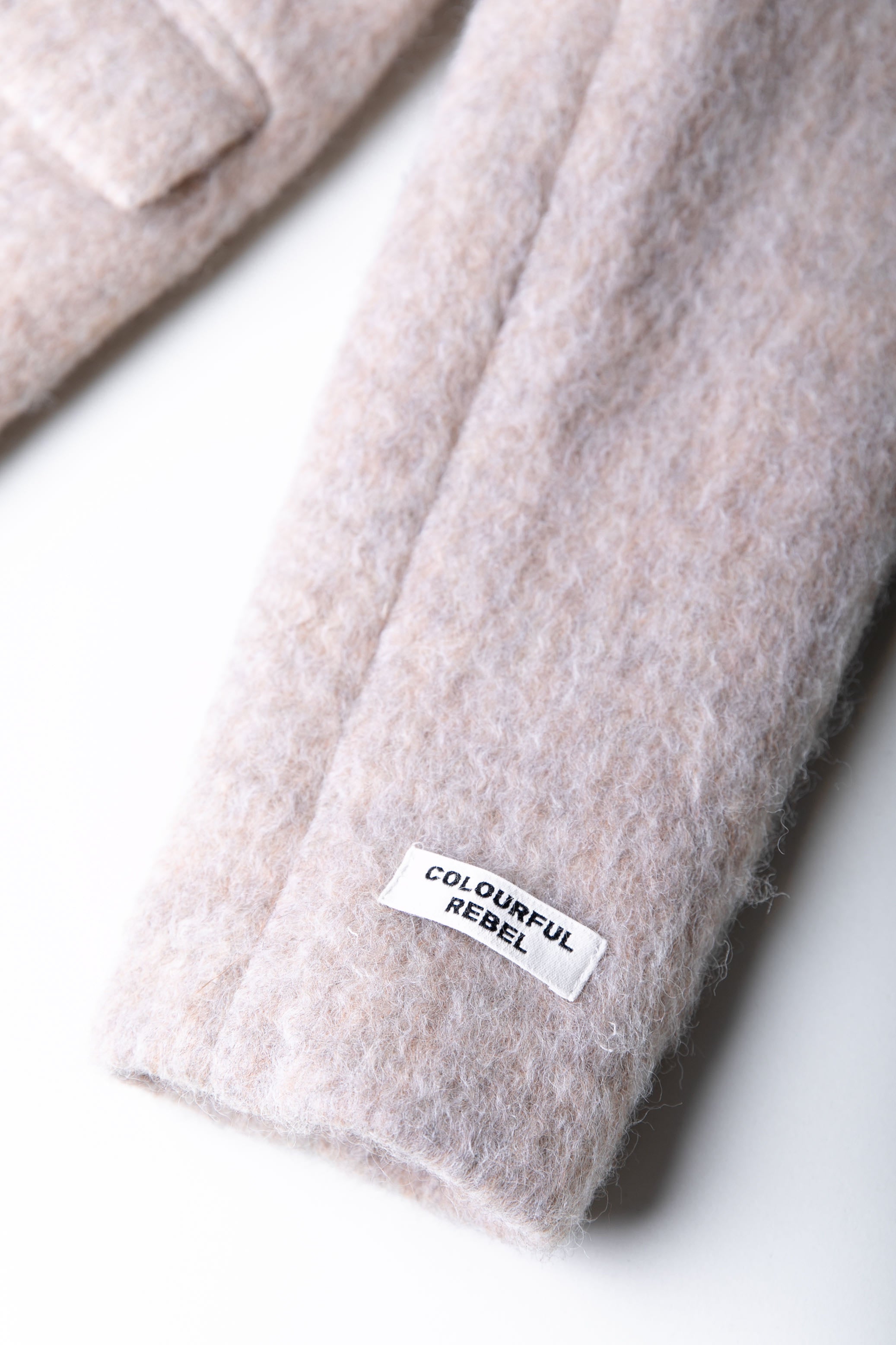 Gemma Hairy Blazer | Beige