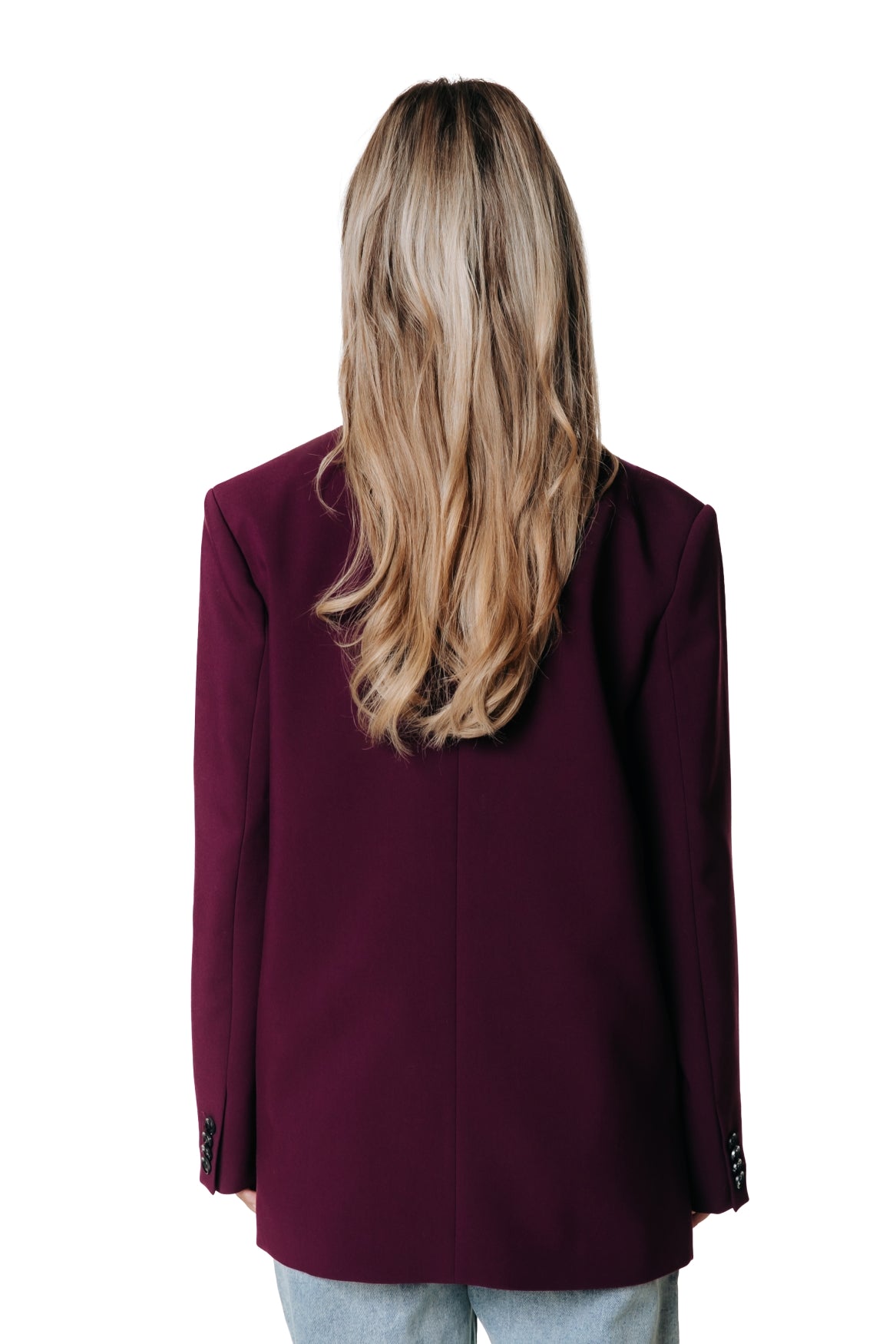 Gemma Blazer | Merlot Red