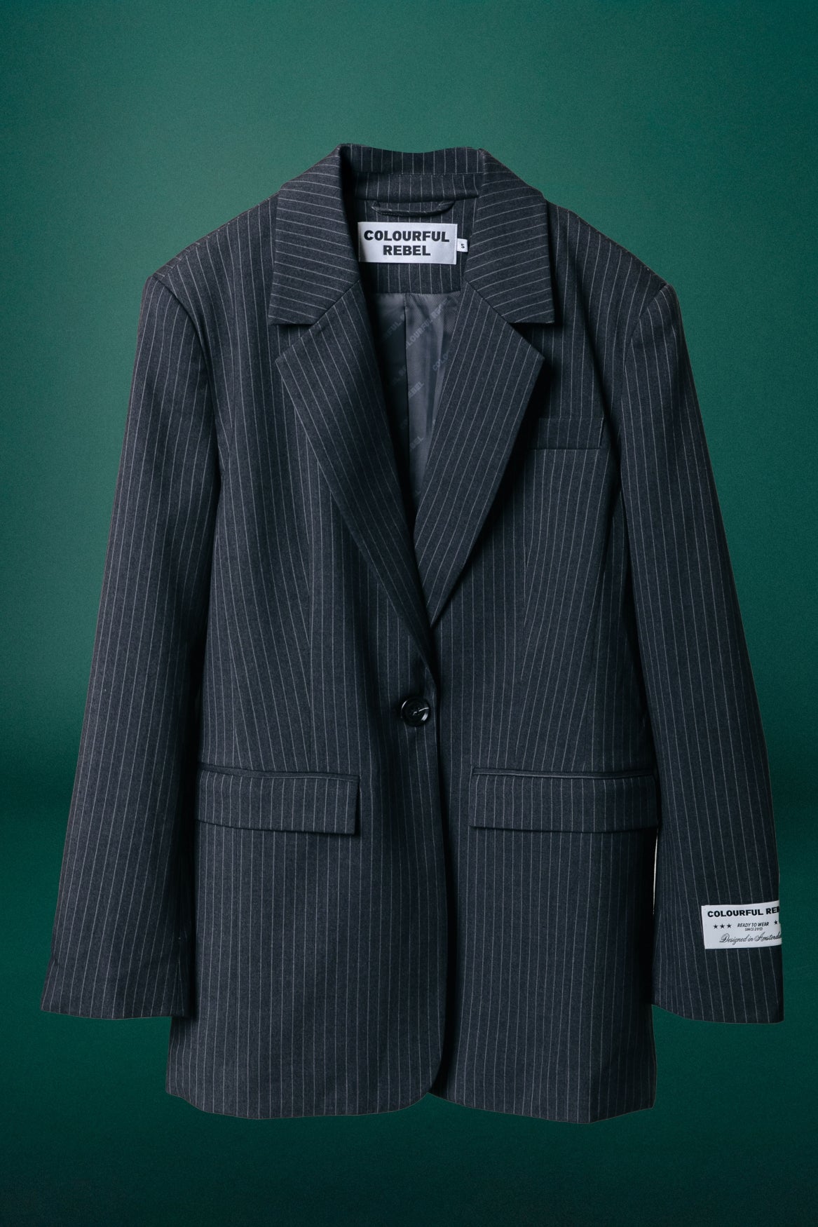 Jesra Streifenblazer | Schwarz