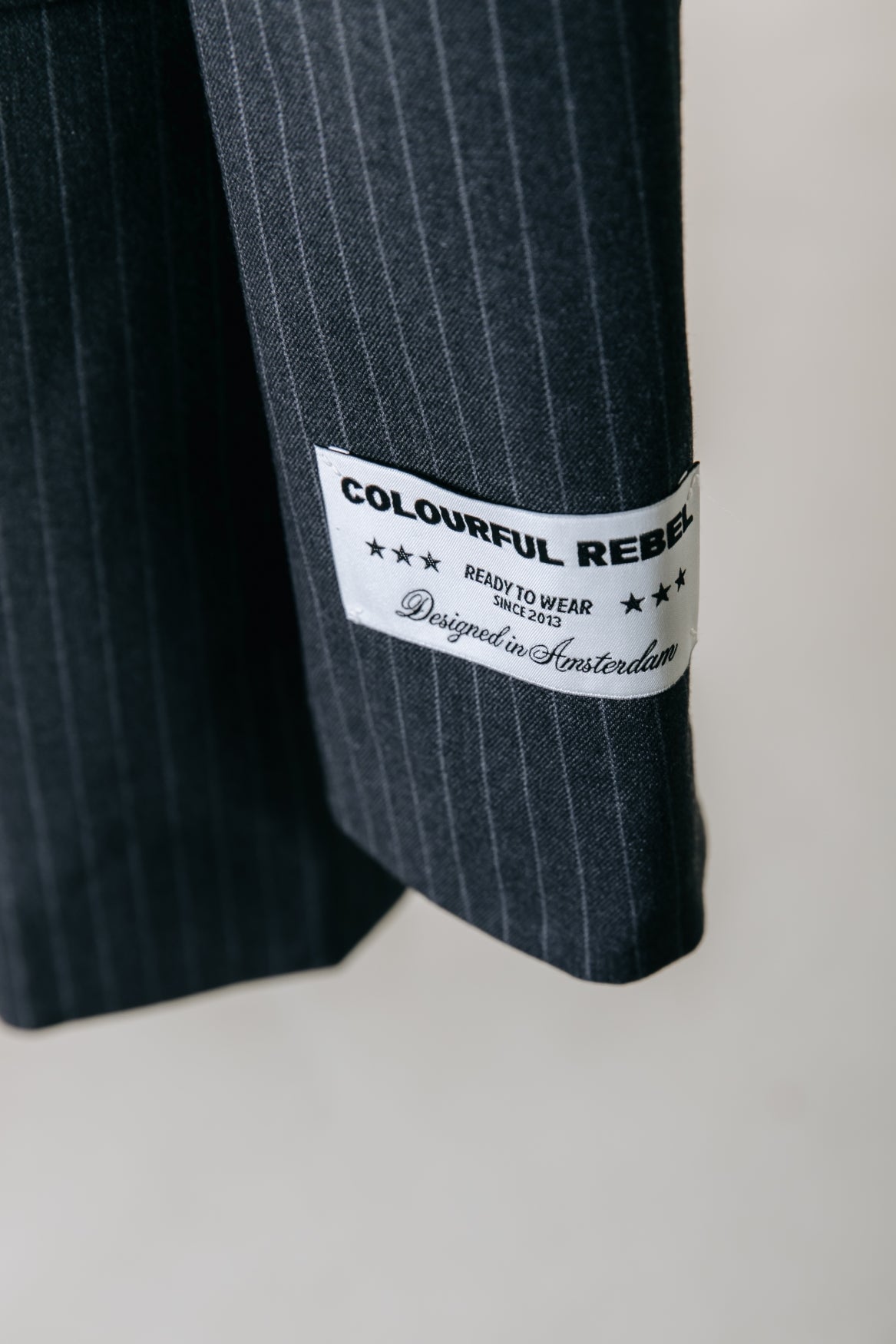 Jesra Stripe Blazer | Black