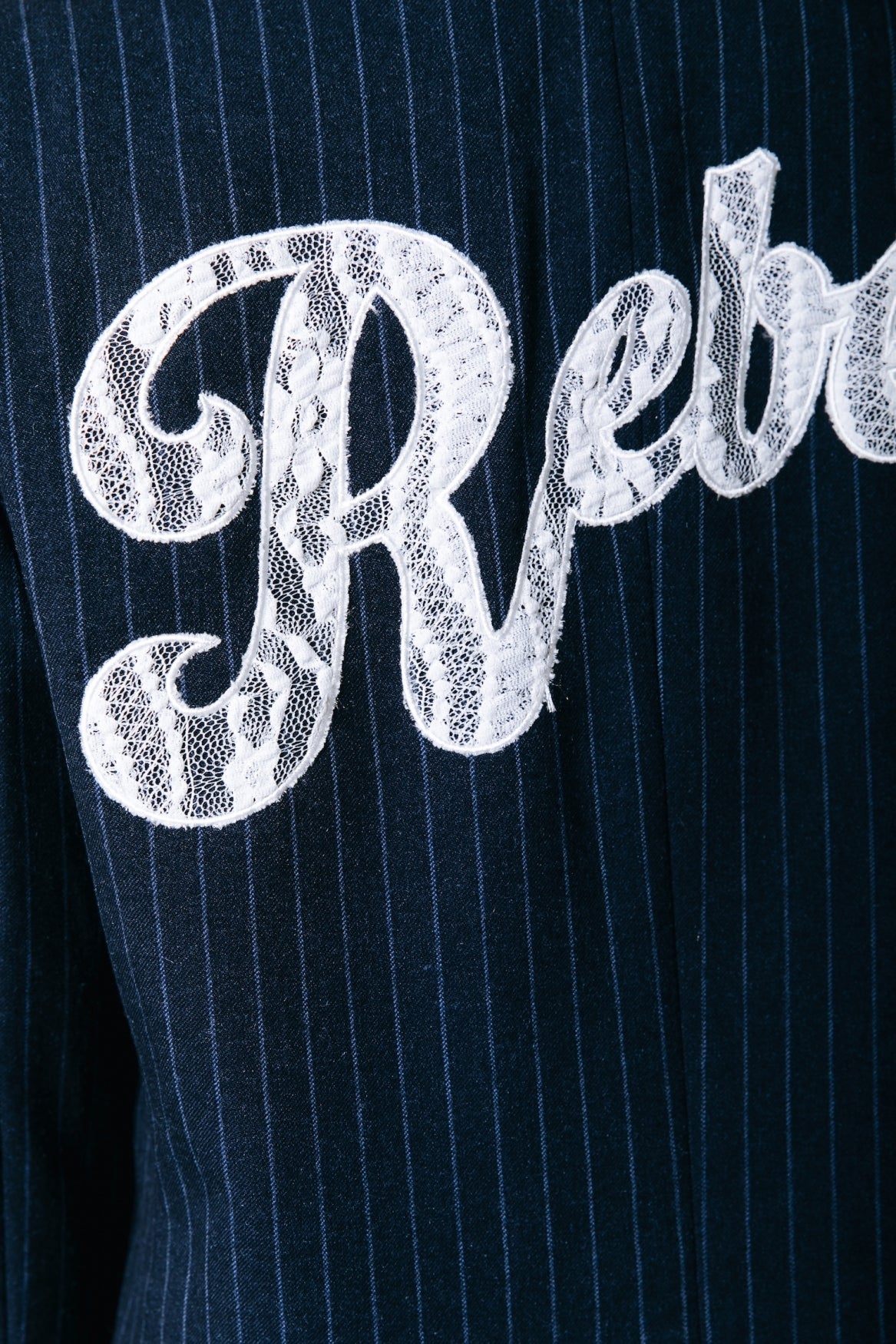Jesra Pinstripe Blazer | Dark blue