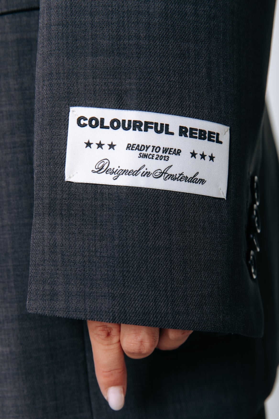 Aily Blazer | Dark grey