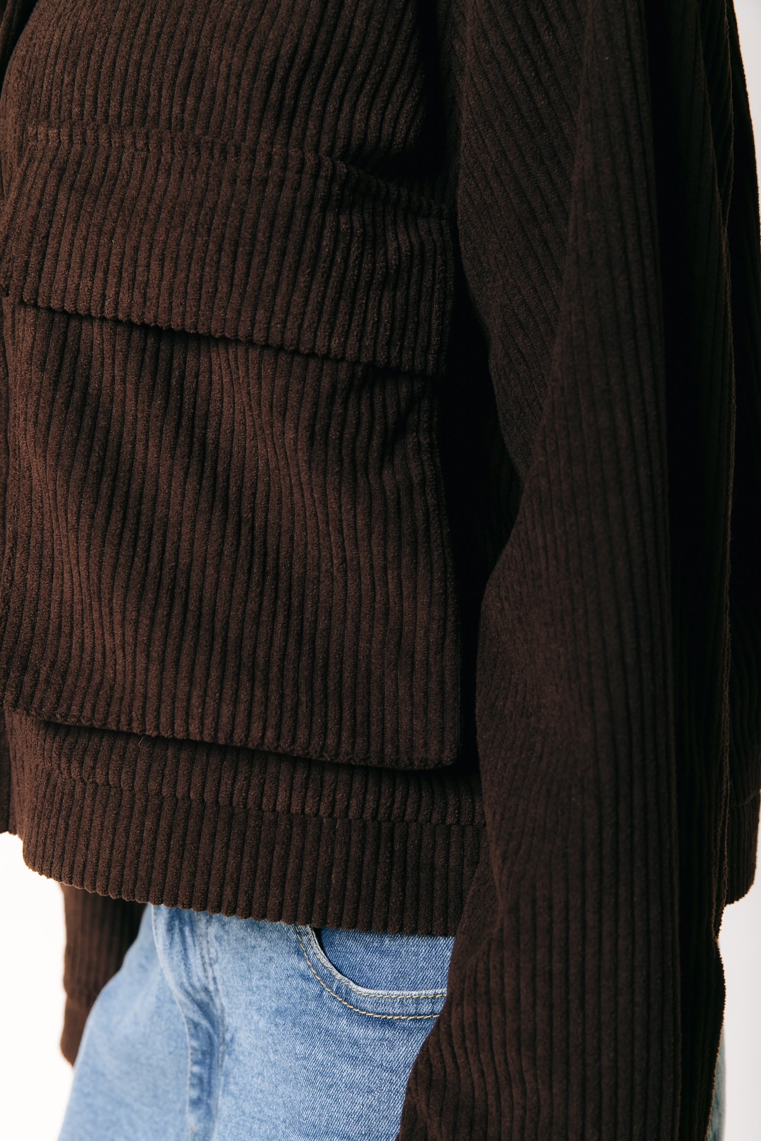 Jo Cordjacke im Worker-Stil | Braun