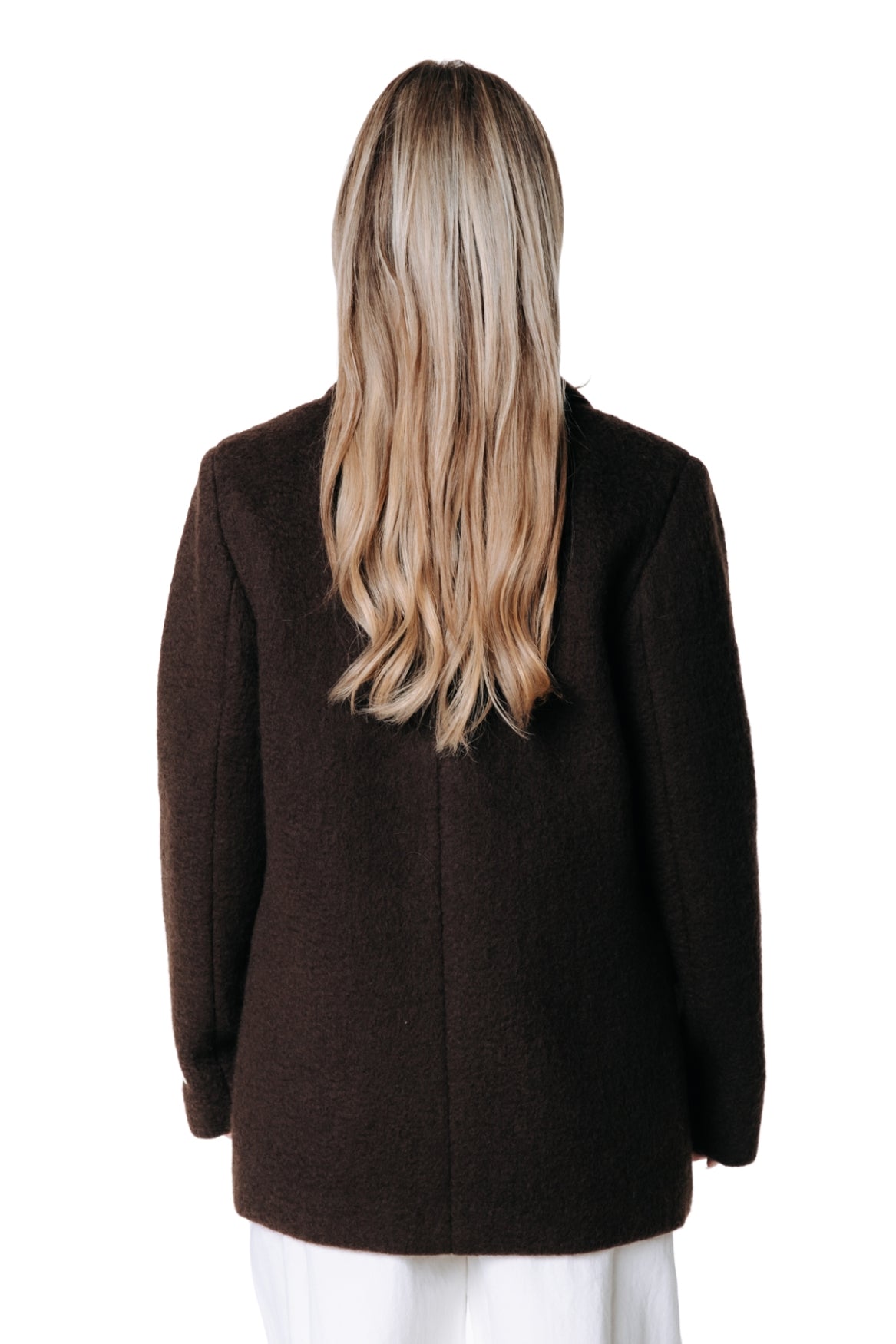 Gemma Hairy Blazer | Brown