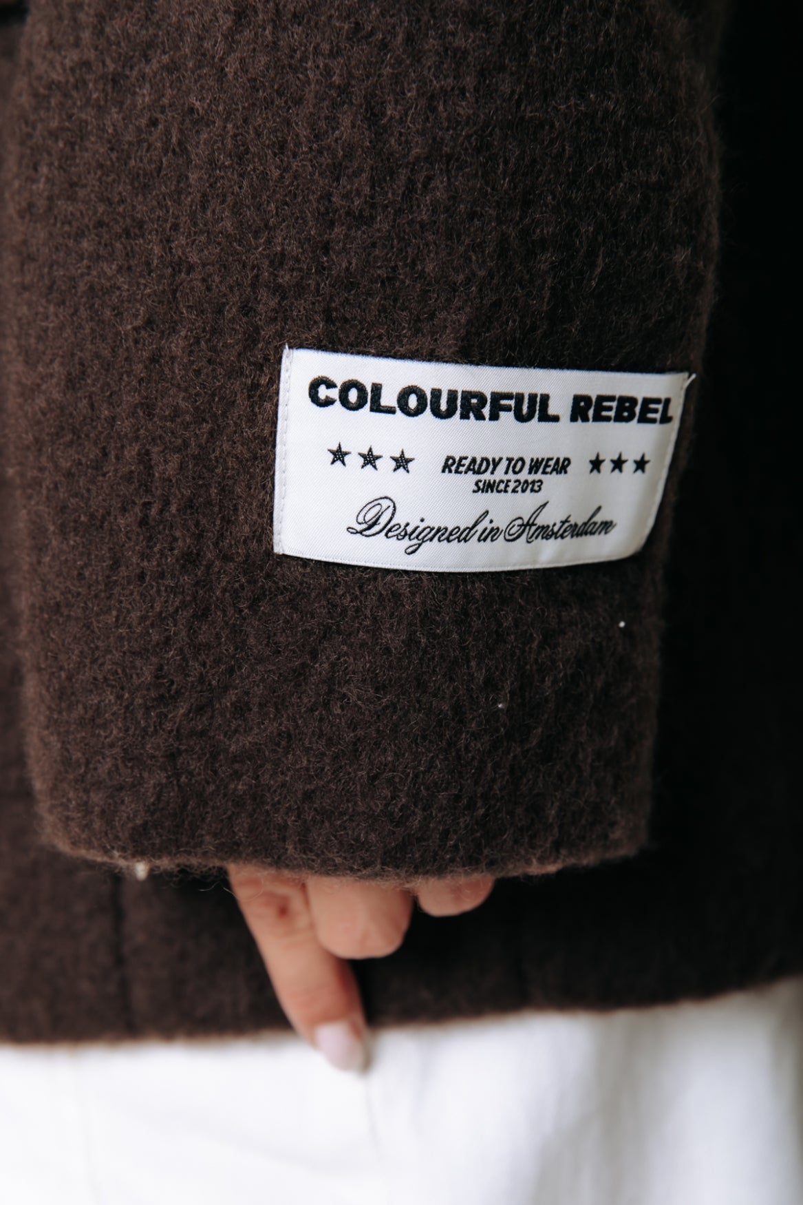 Gemma Hairy Blazer | Brown