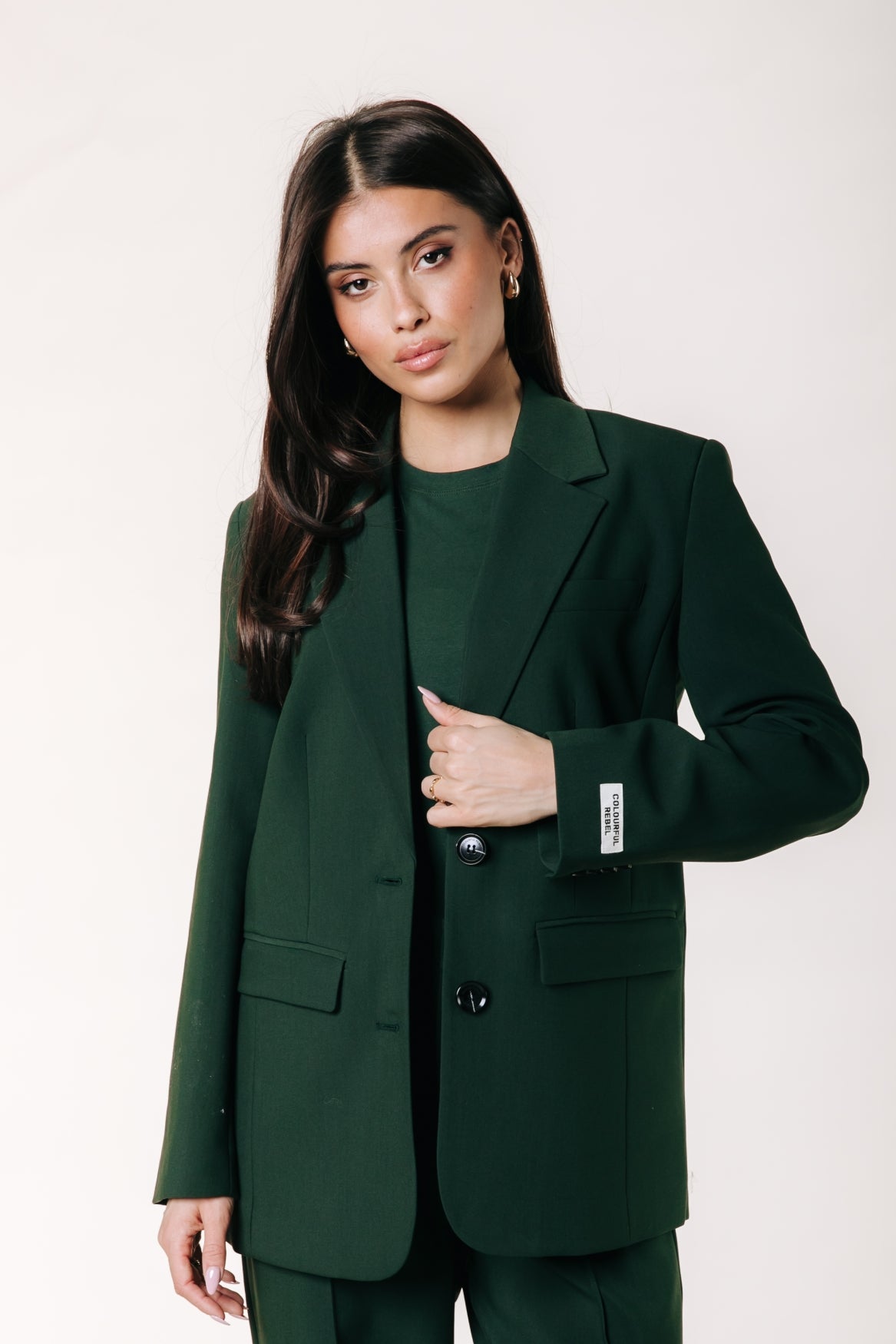 Gemma Blazer | Dark green