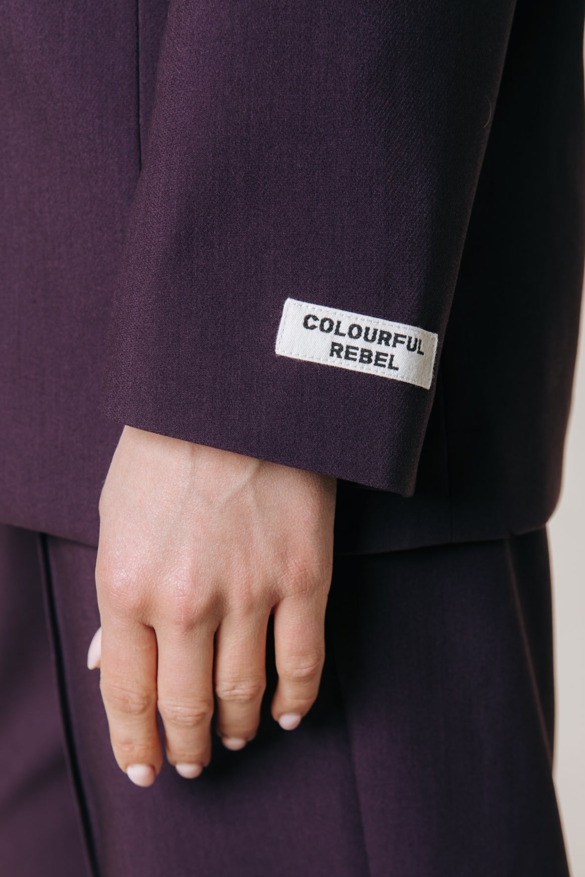 Gemma Blazer | Dark purple