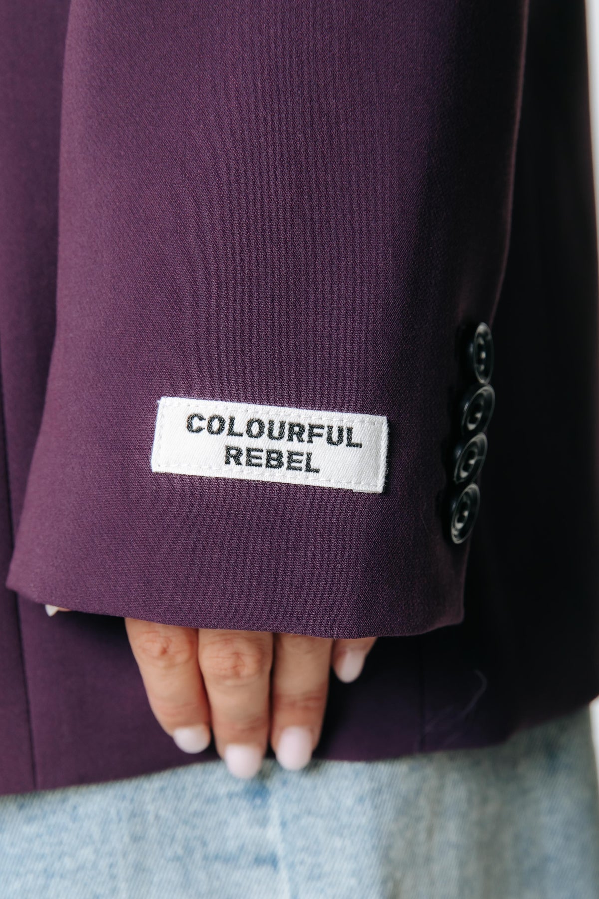 Gemma Blazer | Dark purple