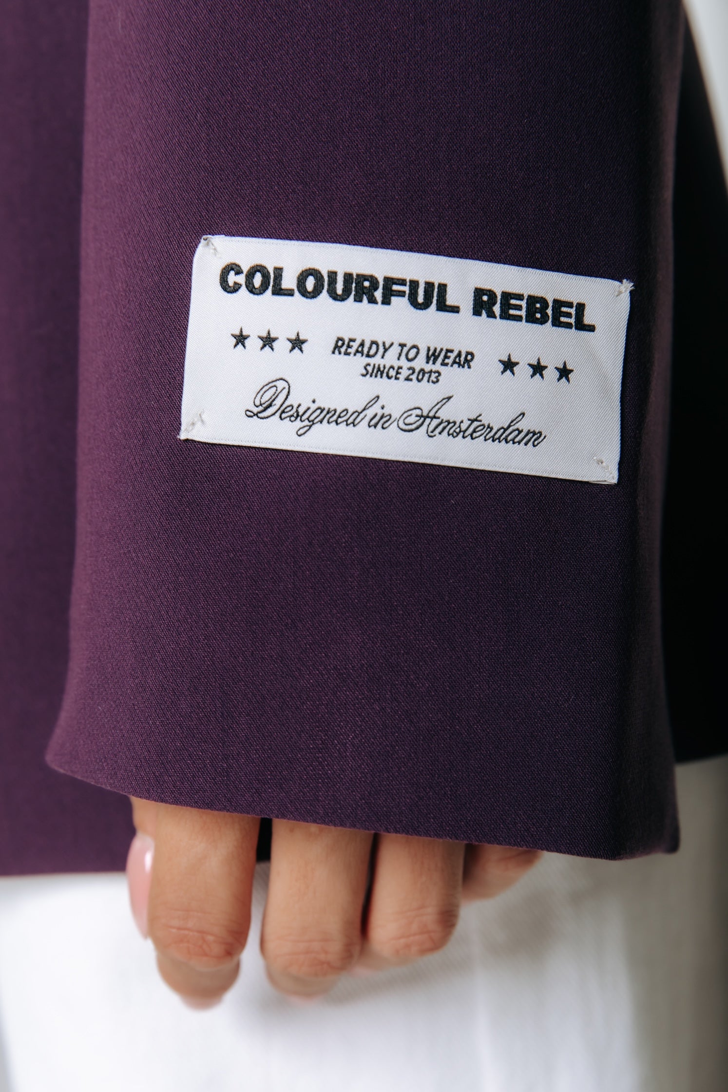 Izzy Blazer | Dark purple