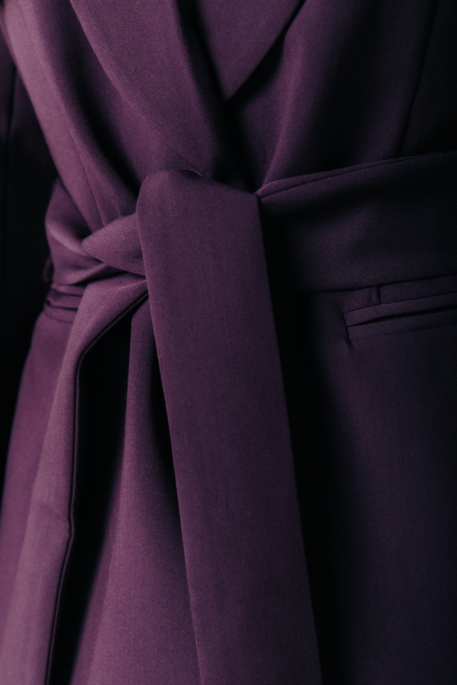 Izzy Blazer | Dark purple