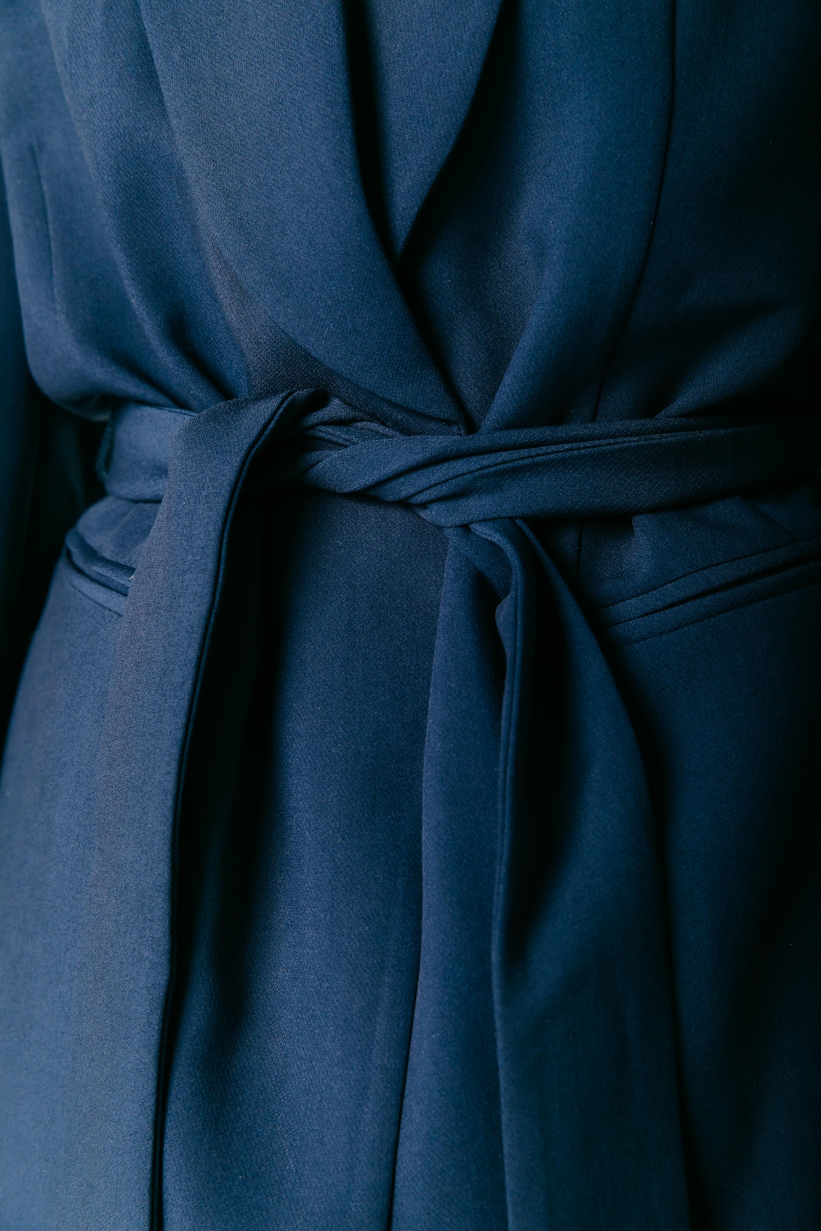 Izzy Pinstripe Blazer | Dark Navy