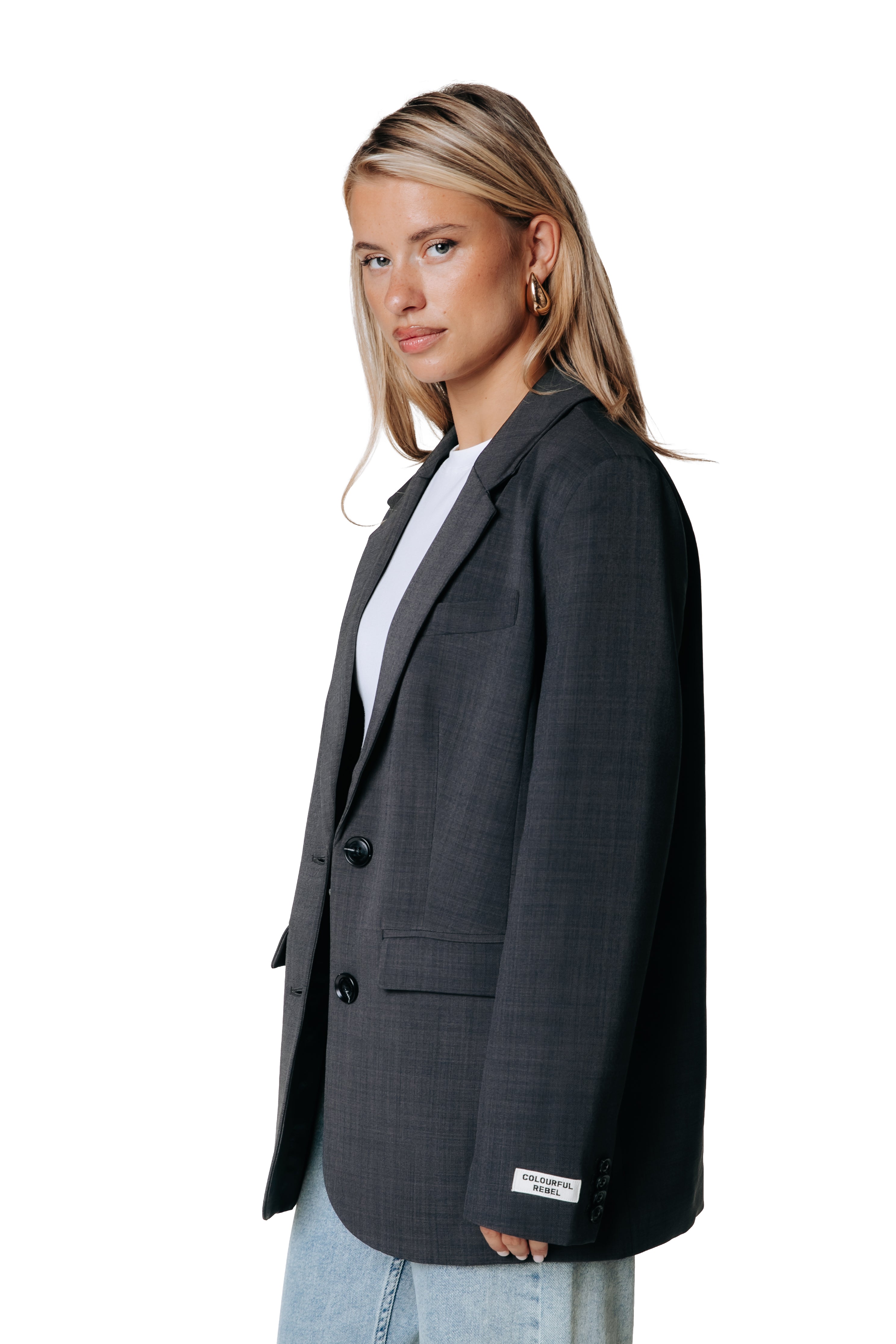 Gemma Blazer | Dark grey