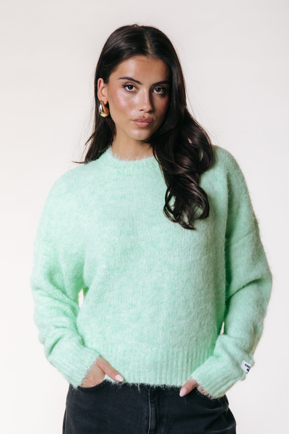 Olivia Knit | Bright Mint