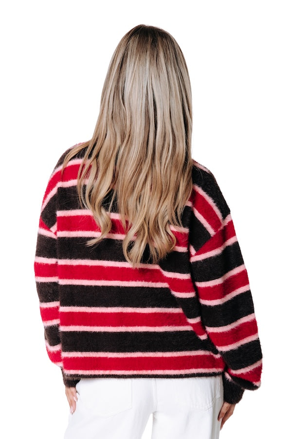 Bobbi Stripe Knitted Longsleeve | Multicolor