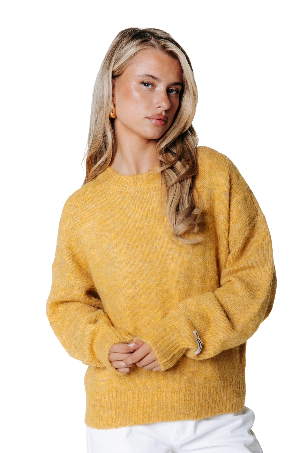 Olivia Knit | Ochre Yellow