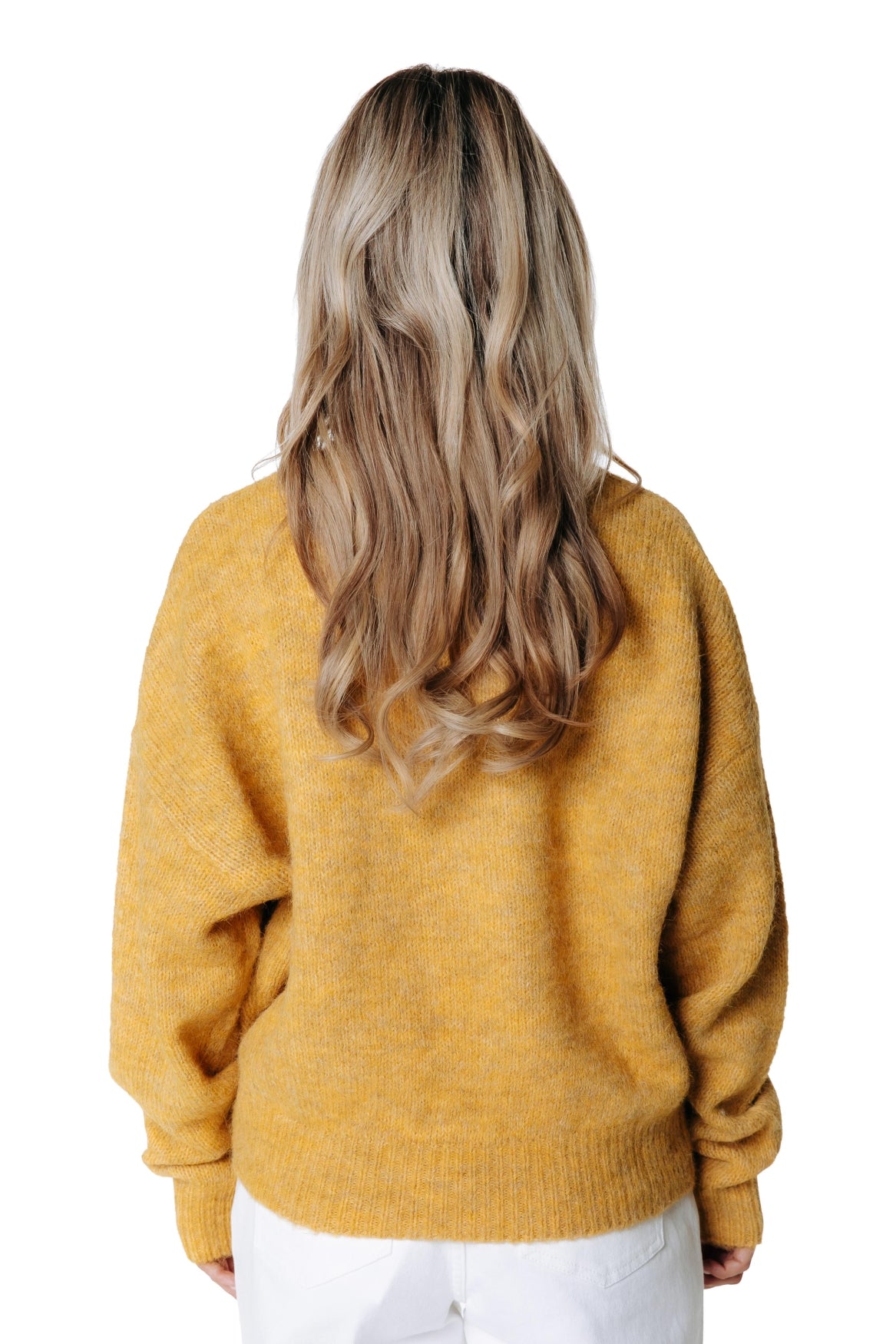 Olivia Knit | Ochre Yellow