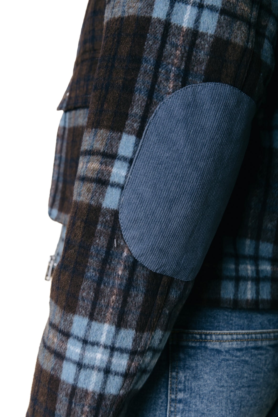 Malou Brushed Check Jacket | Multicolor
