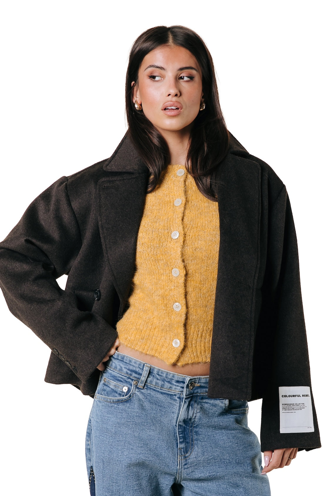 Zerisse Wool Coat | Brown