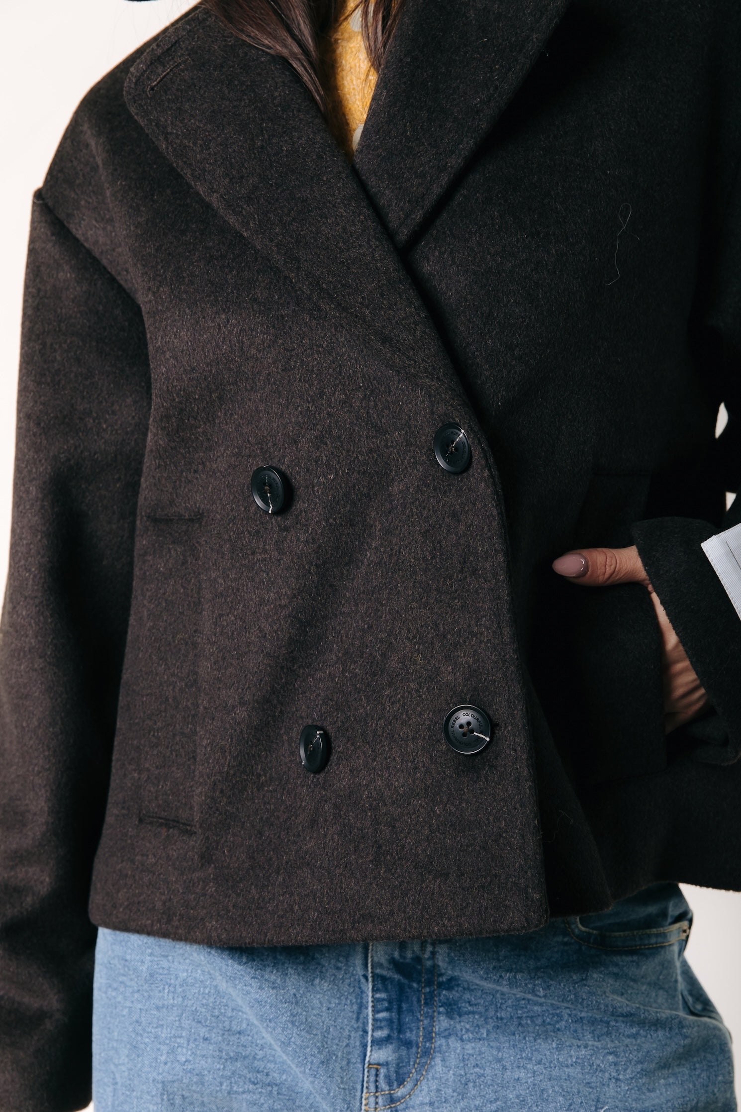 Zerisse Wool Coat | Brown