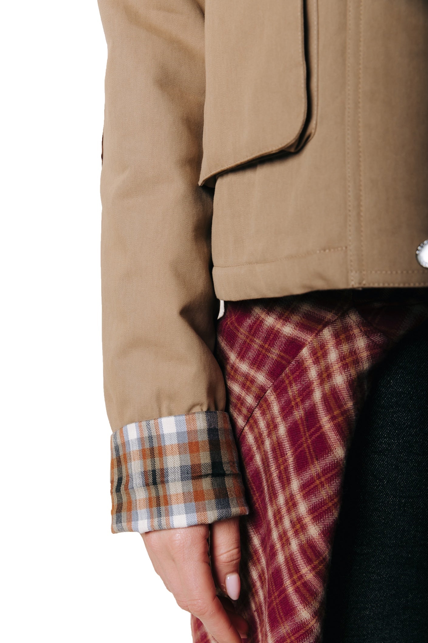Malou-Twill-Coachjacke | Camel