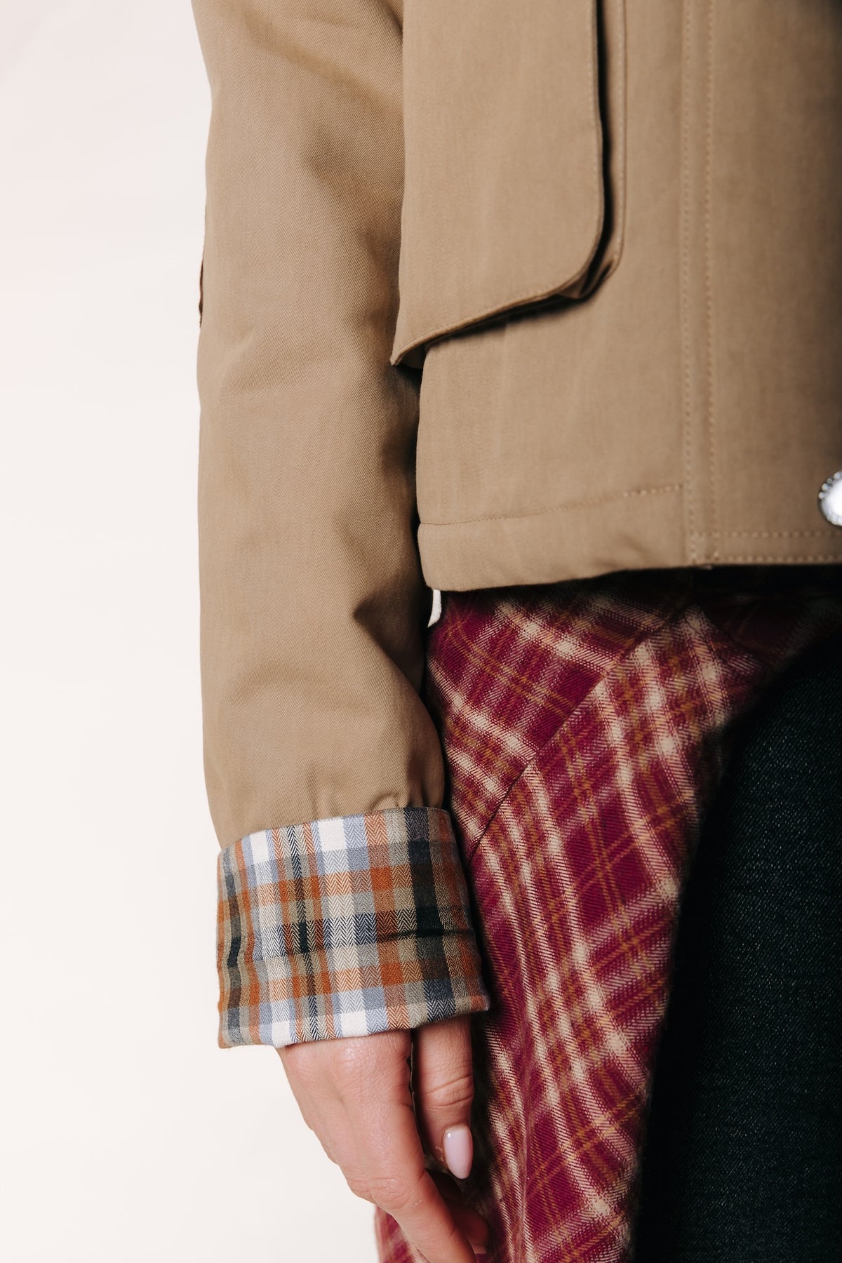 Malou Coach Jacket | Camel