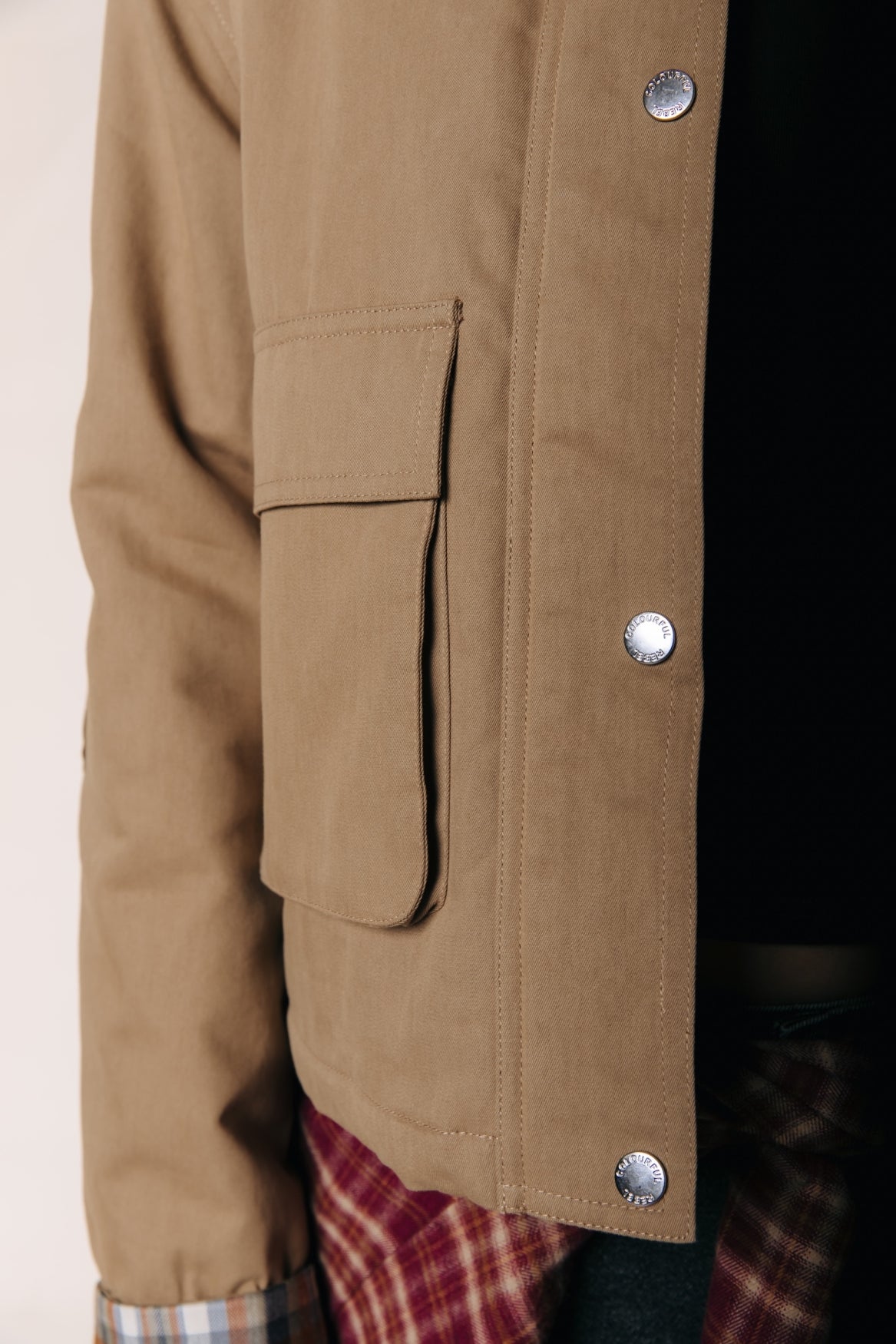 Malou-Twill-Coachjacke | Camel