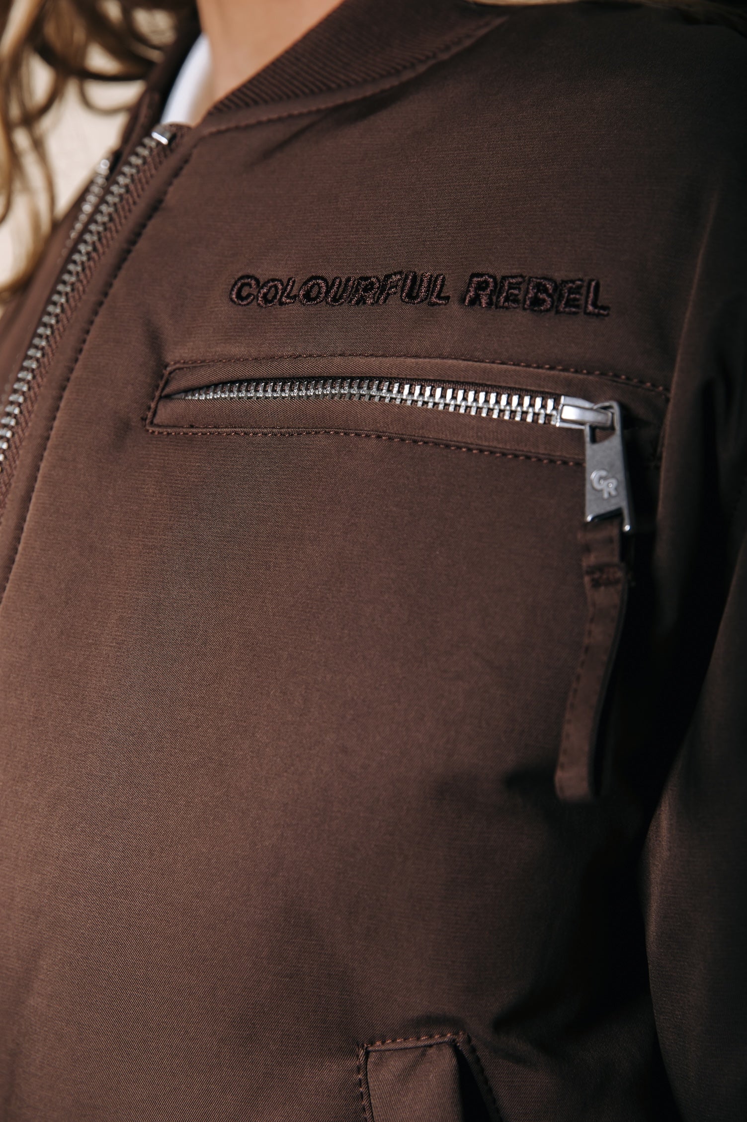Dihya Bomber Jacket | Brown