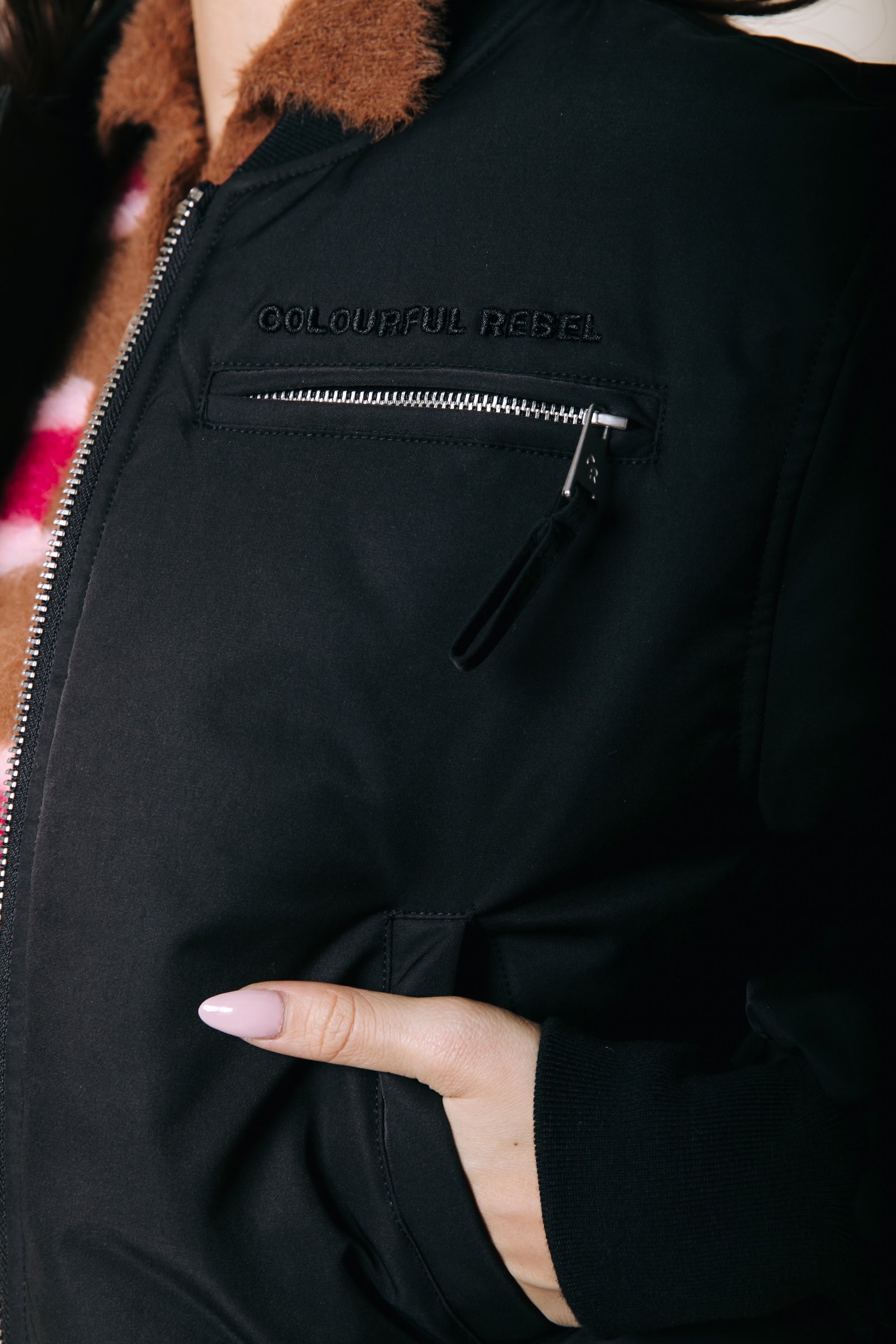 Dihya Bomber Jacket | Black