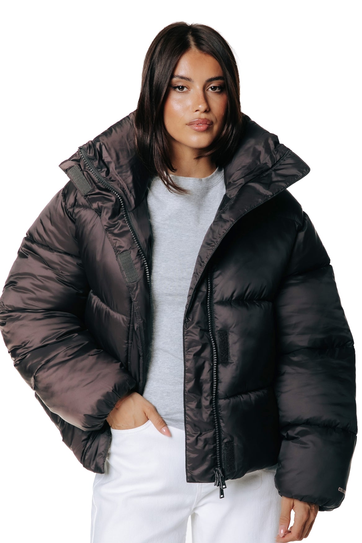 Kailey Puffer Jacket | Darkest Brown