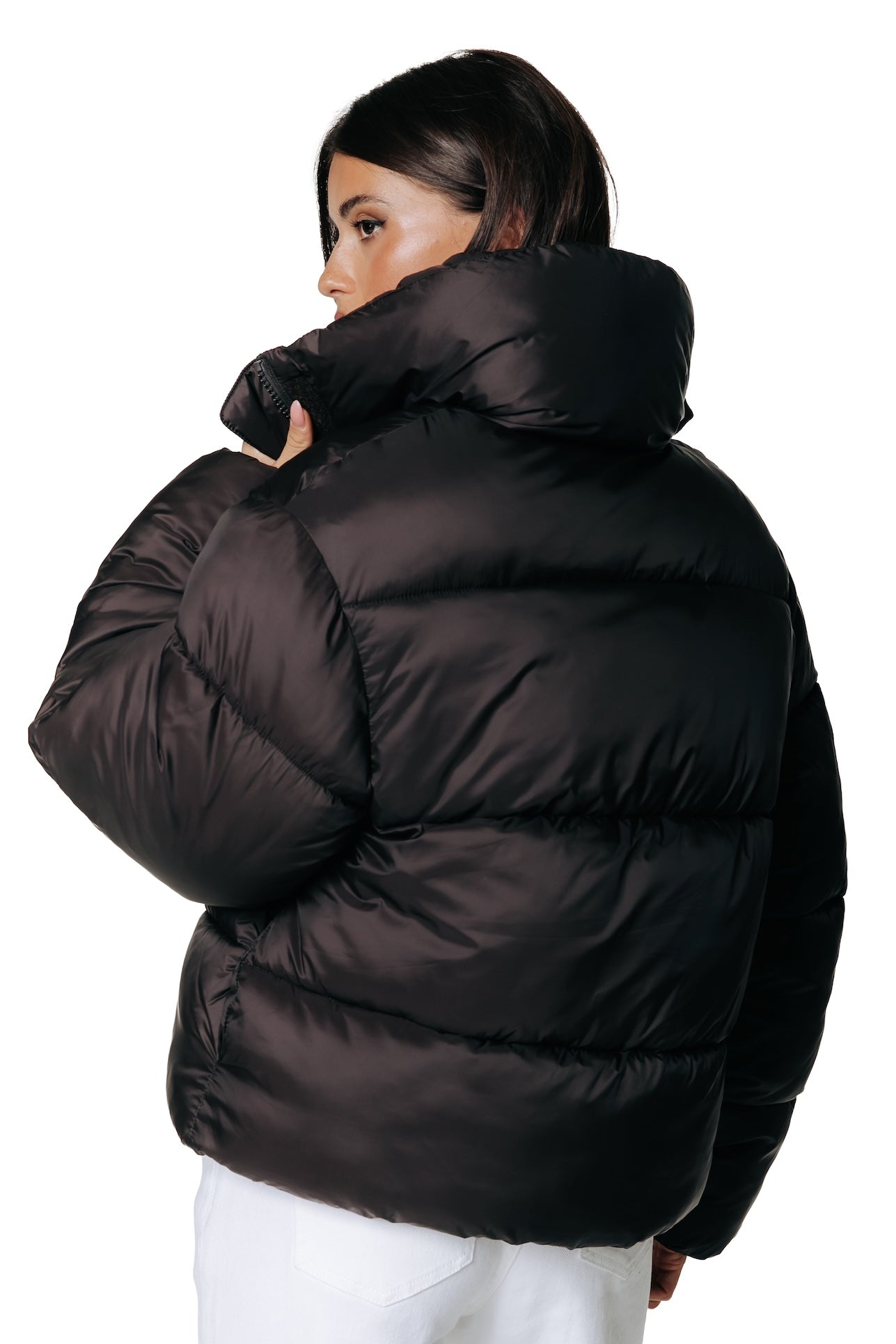 Kailey Puffer Jacket | Darkest Brown