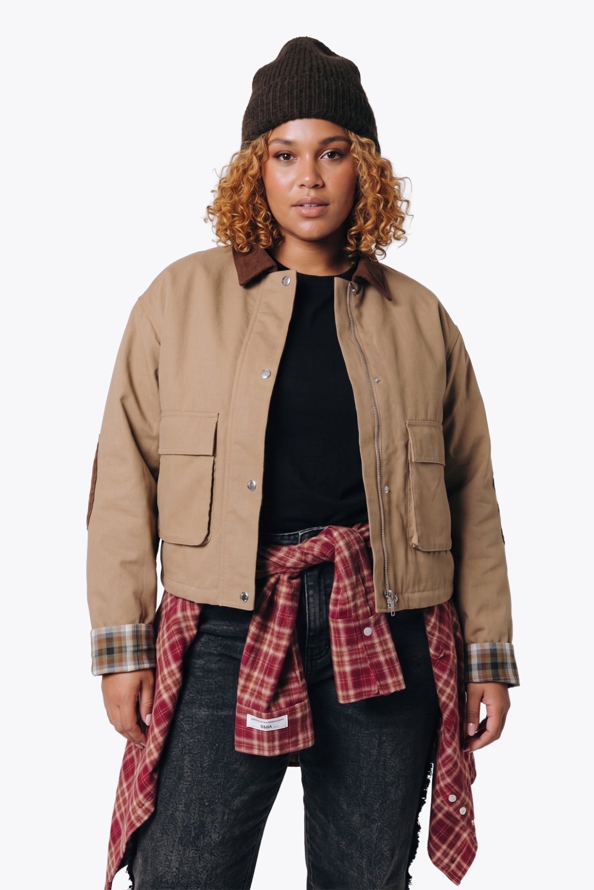 Malou Coach Jacket | Camel