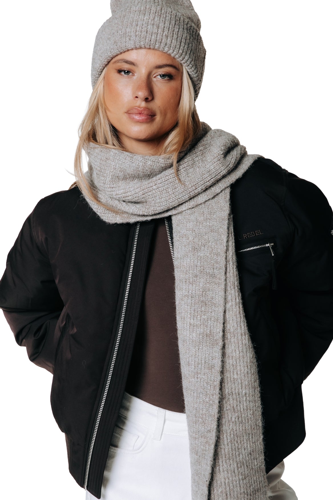 Dihya Bomber Jacket | Darkest Brown