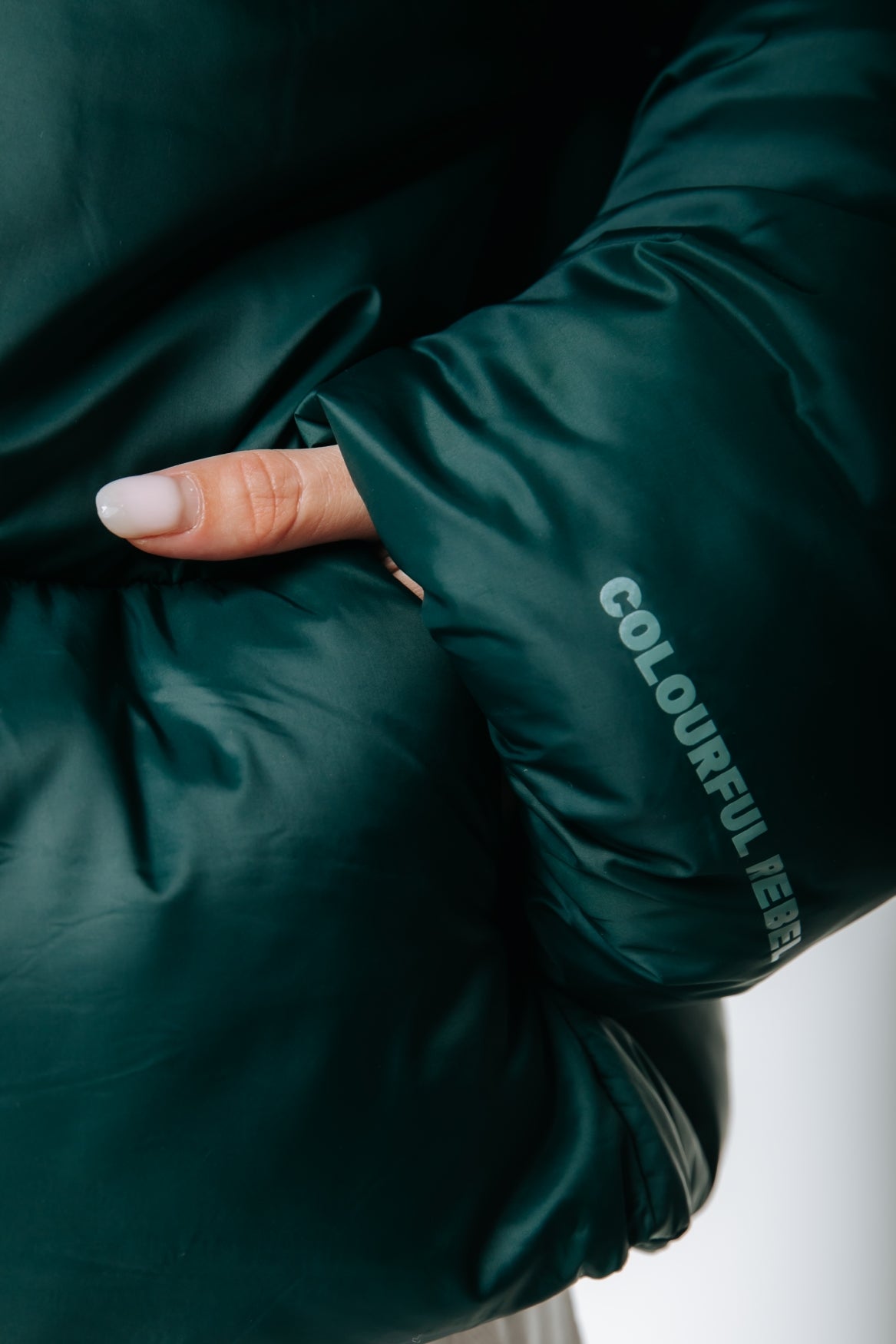 Kailey Puffer Jacket | Dark green