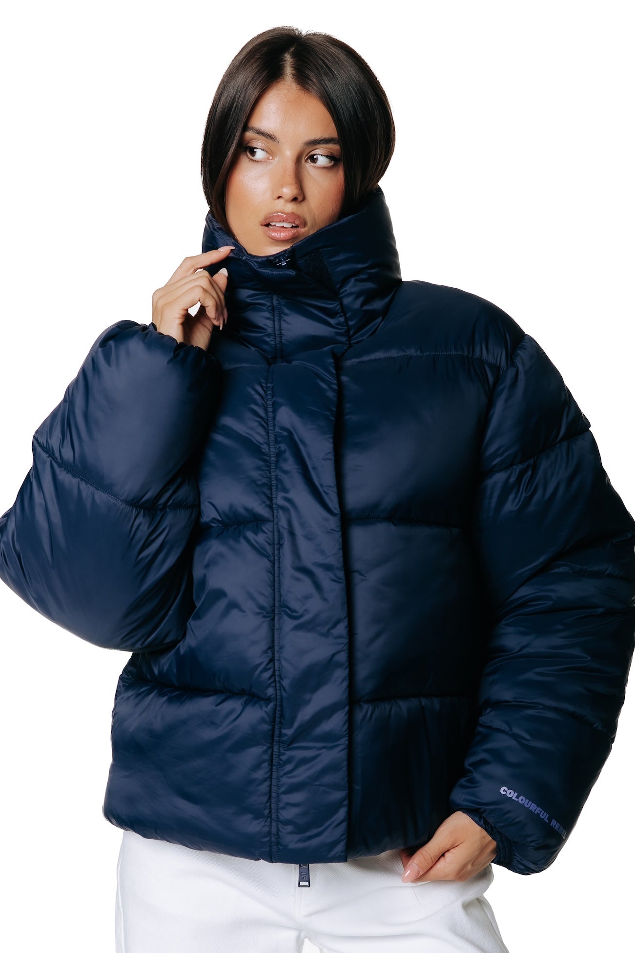 Kailey Puffer Jacket | Dark Navy