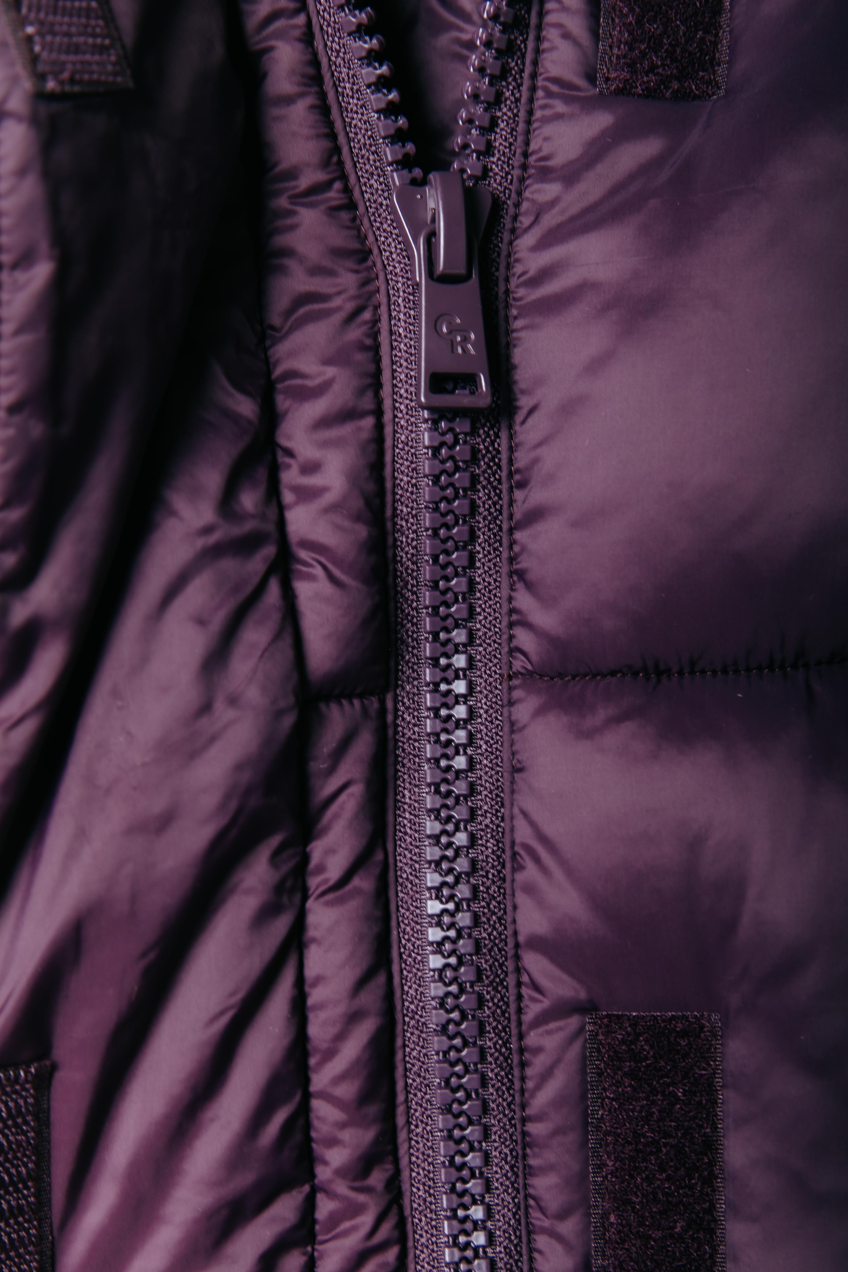 Kailey Puffer Jacket | Dark purple