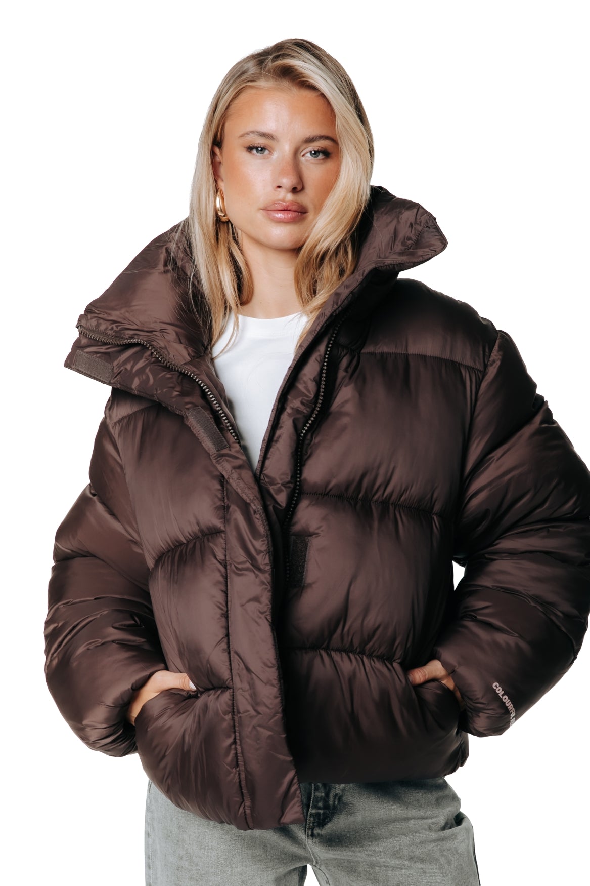 Kailey-Pufferjacke | Braun