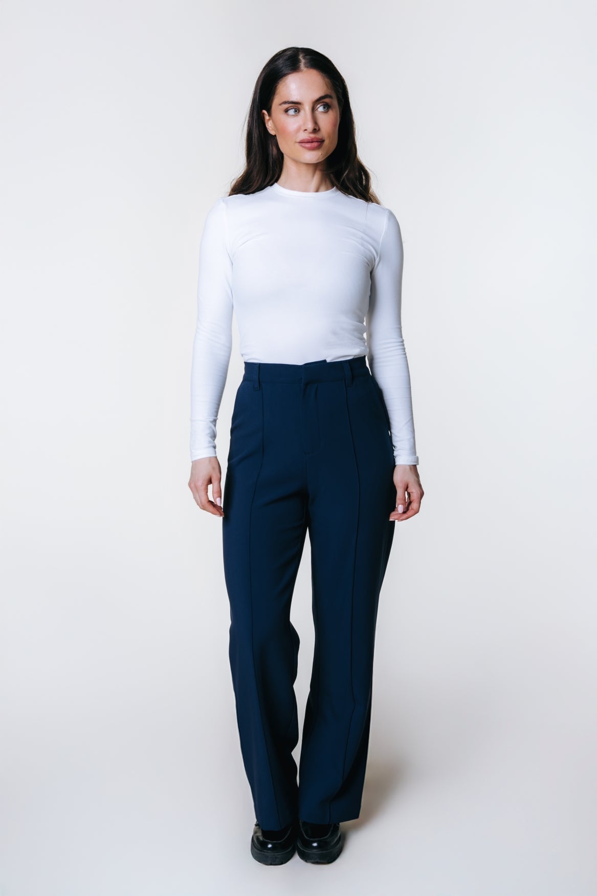 Rus Straight Pants | Dark Navy