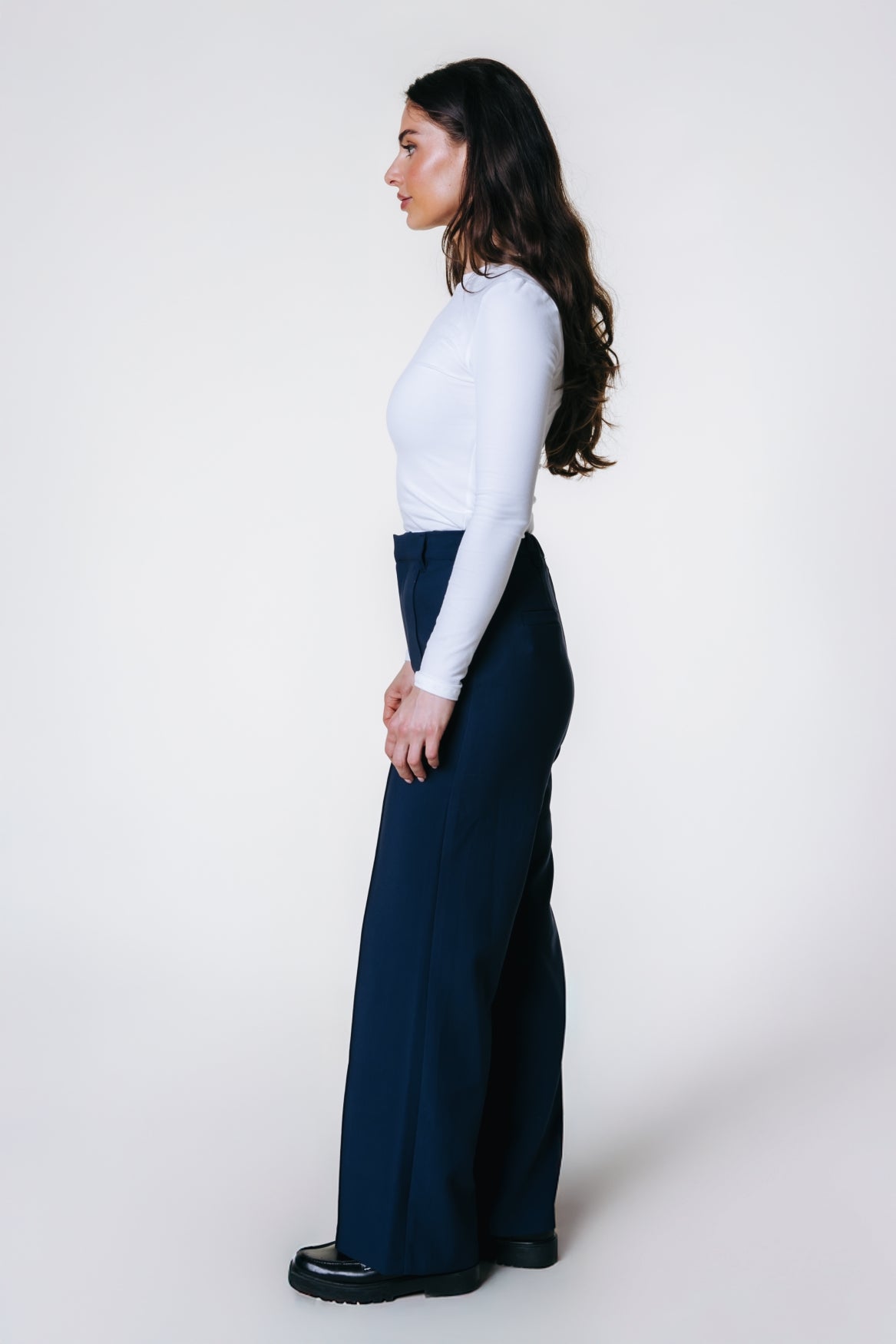 Rus Straight Pants | Dark Navy