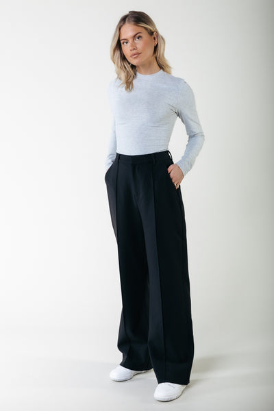 Rus Straight Pants | Black