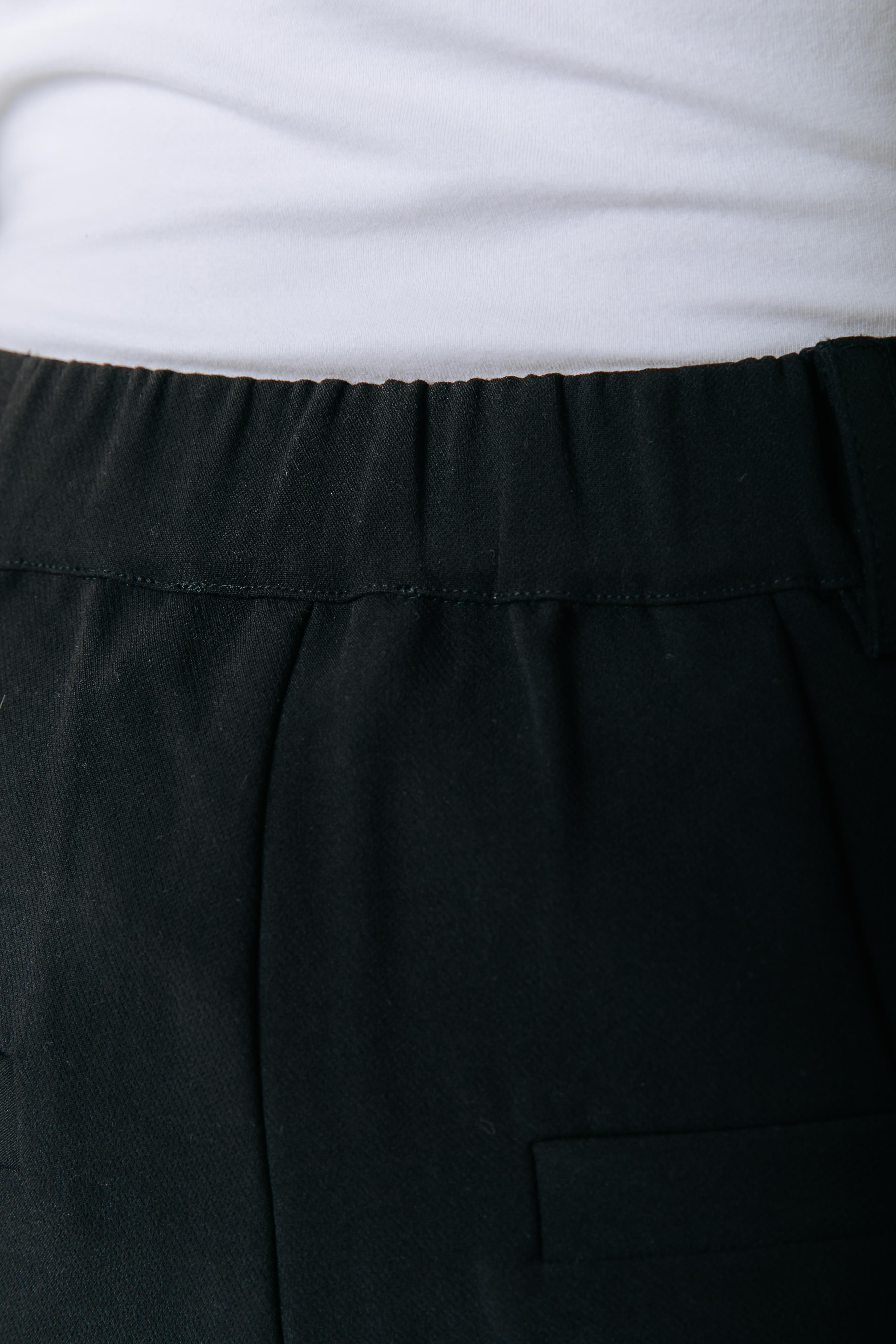 Rus Straight Pants | Black