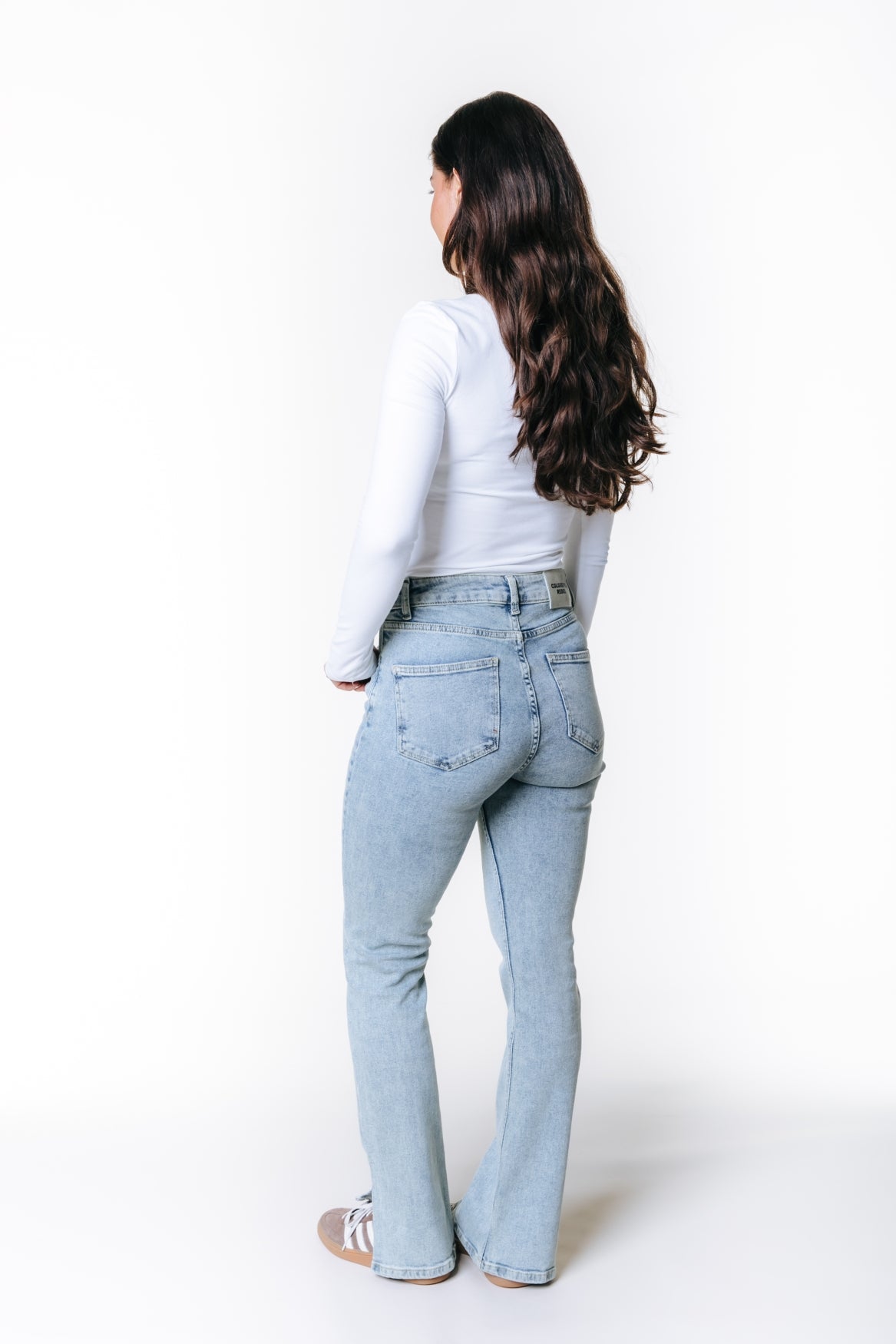 Livia High Rise Denim | Denim blue