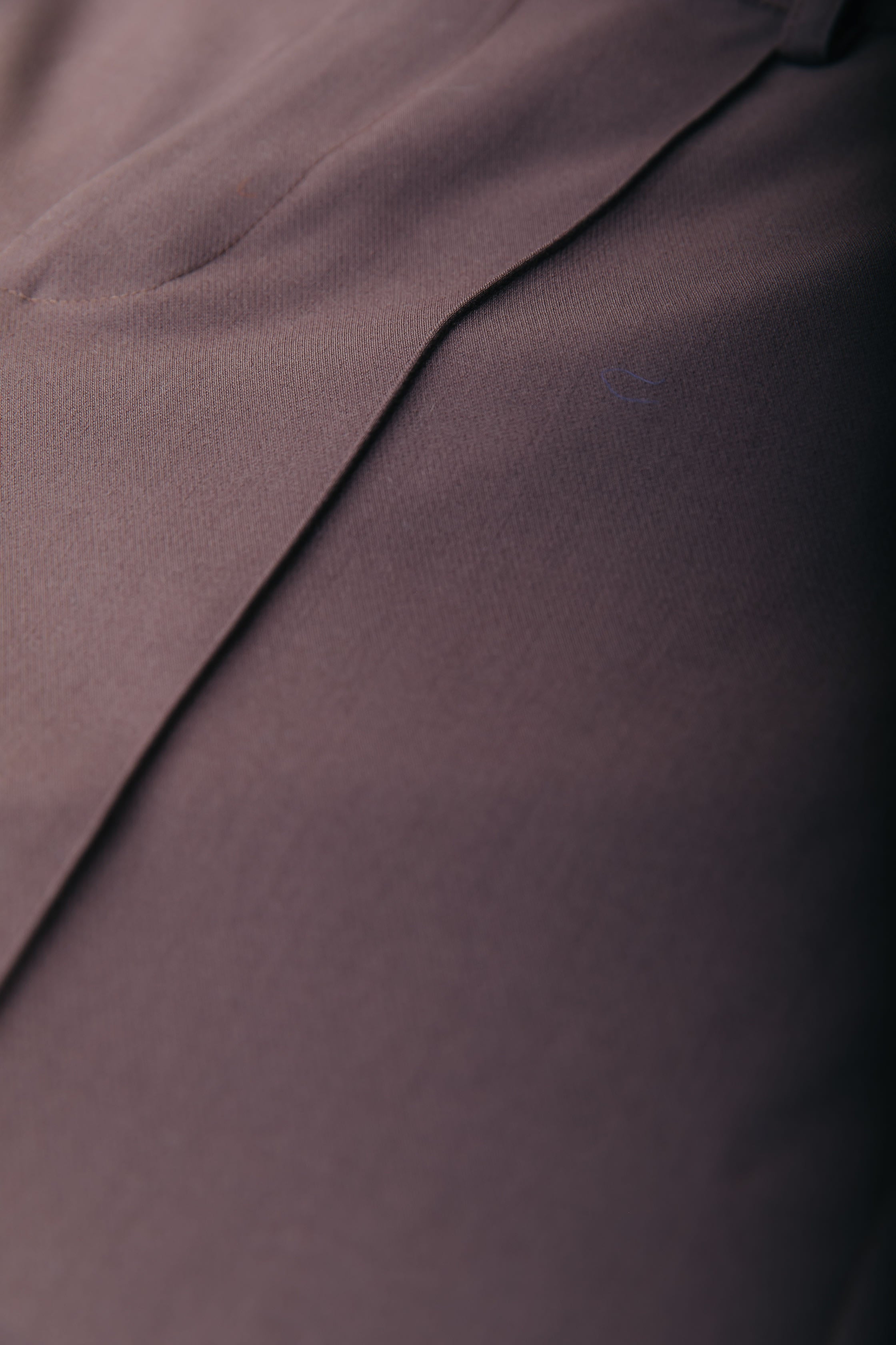 Rus Pinstripe Straight Pants | Brown