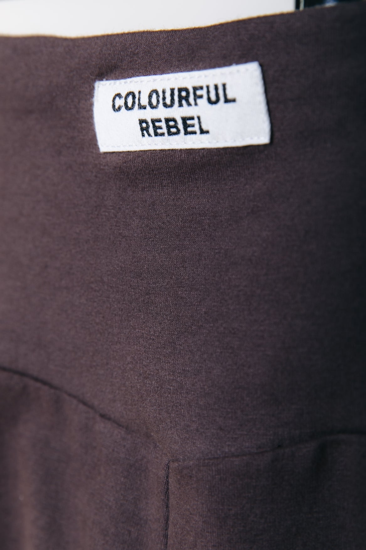 Uni Fitted Pants | Brown