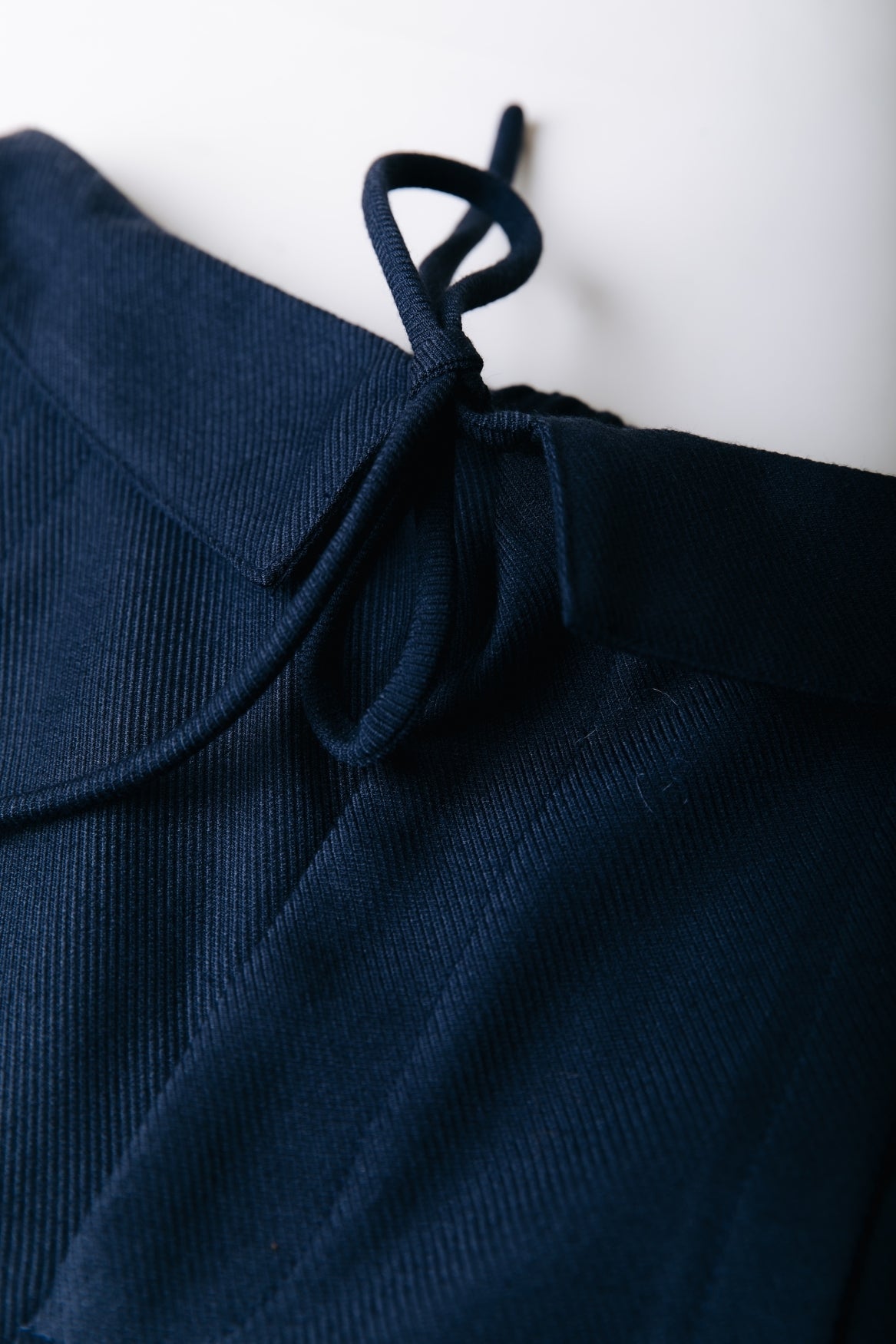 Giala Folded Hem Slouchy Pant | Deep blue