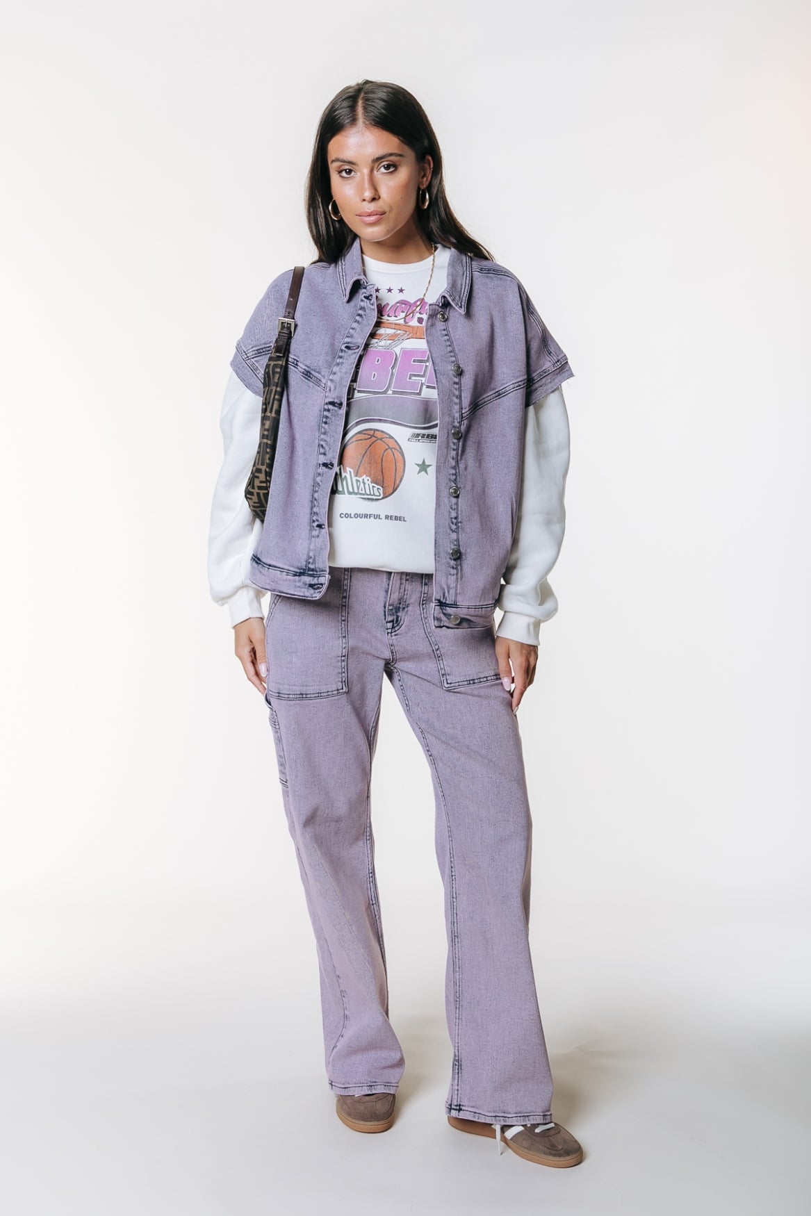 Tinsley Washed Denim | Pink